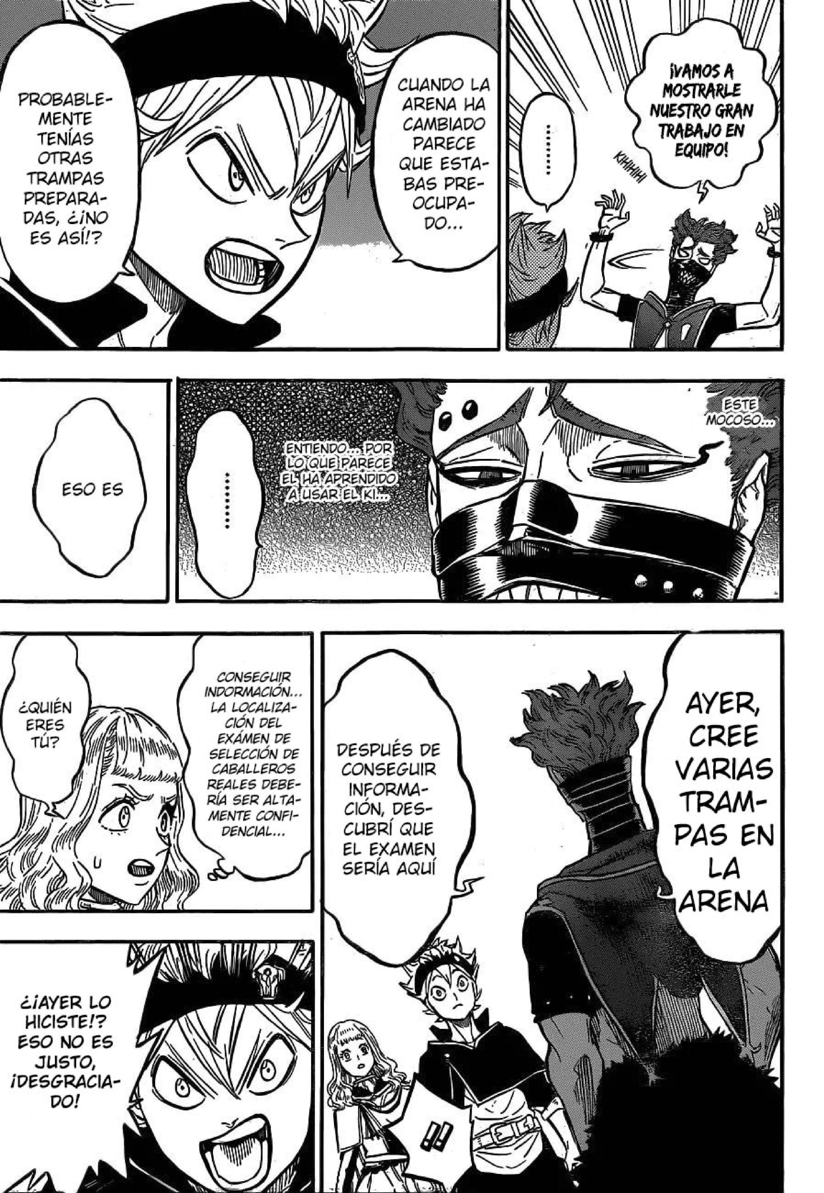 Read black Clover es Manga Online