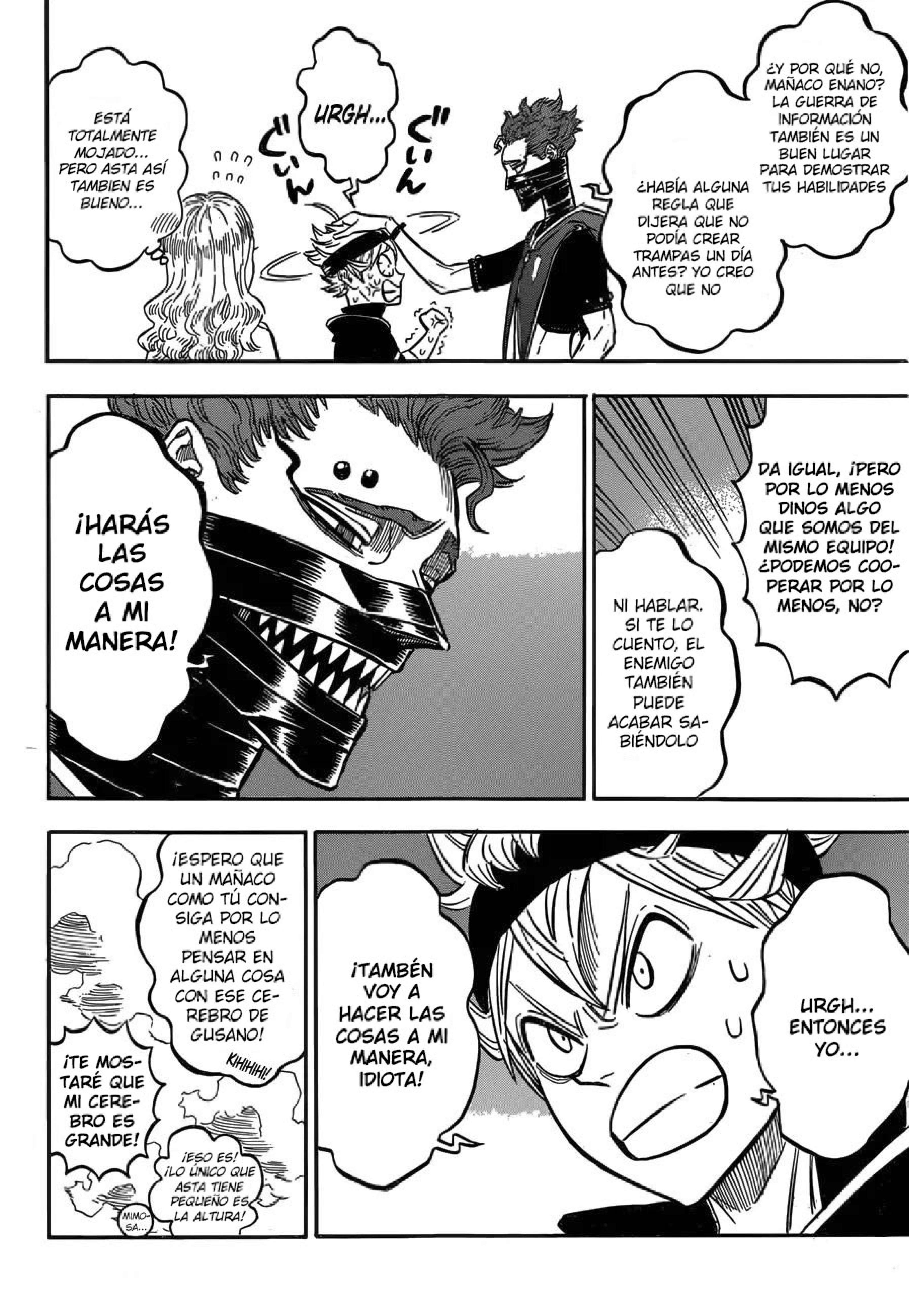 Read black Clover es Manga Online