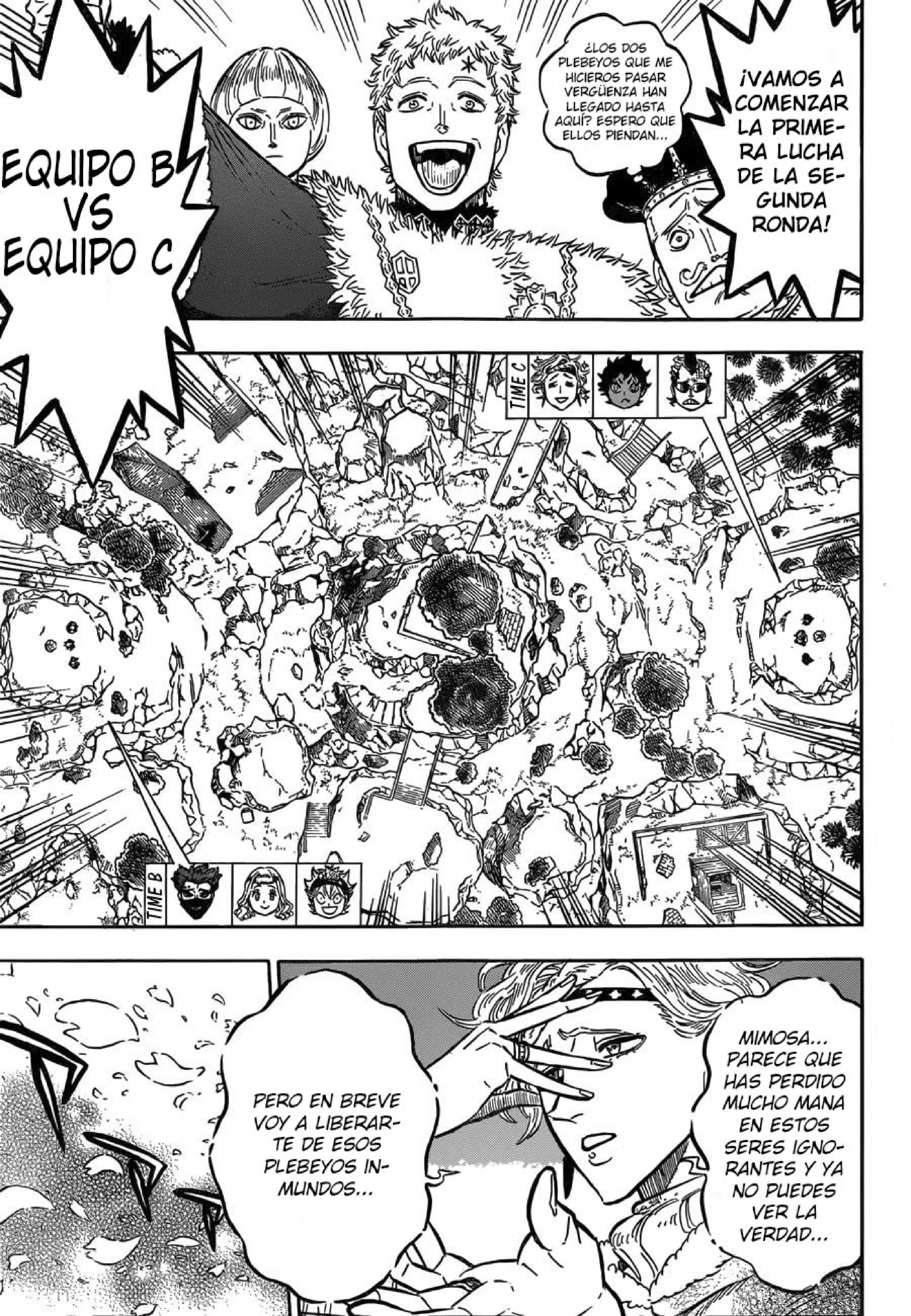 Read black Clover es Manga Online