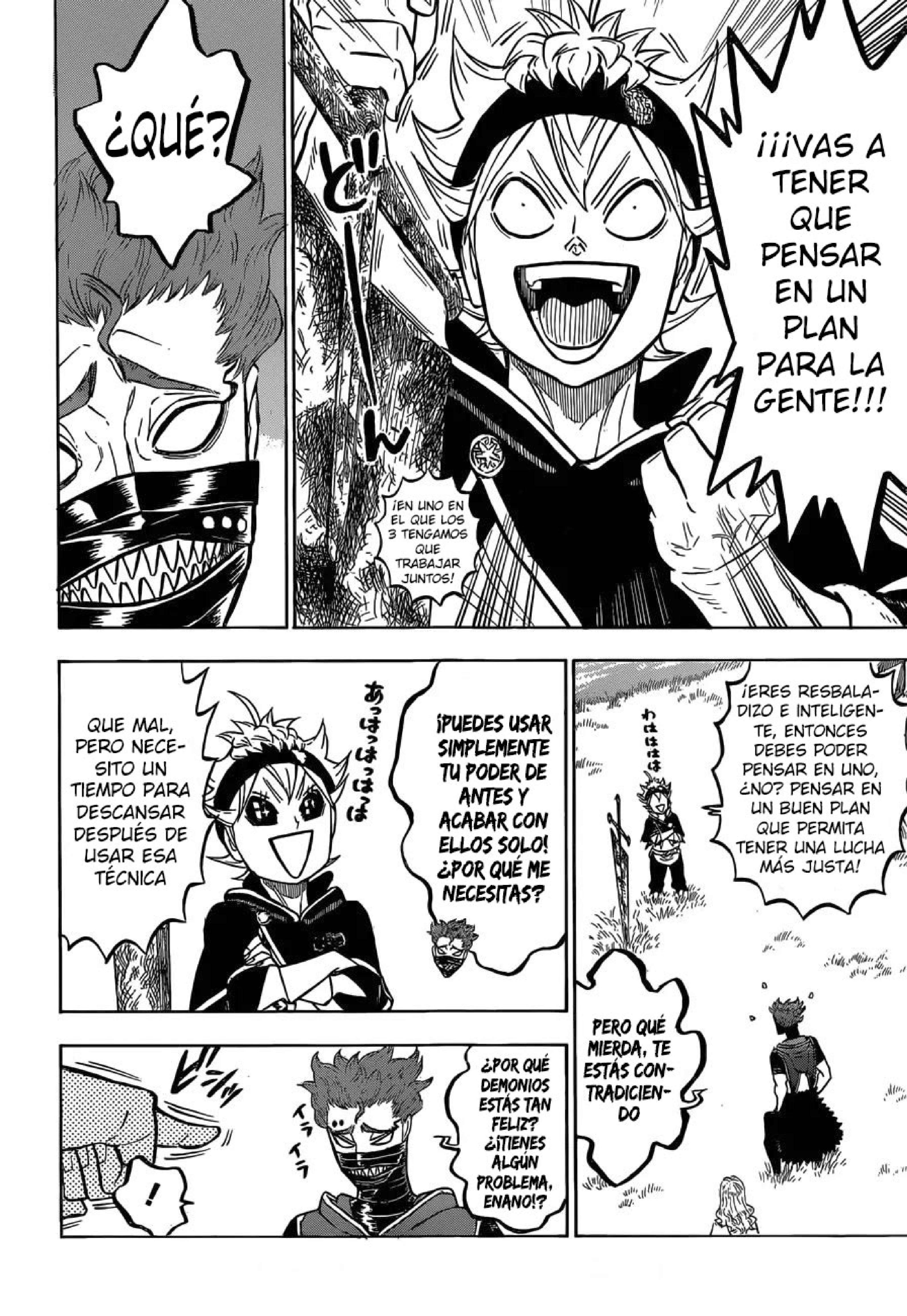 Read black Clover es Manga Online