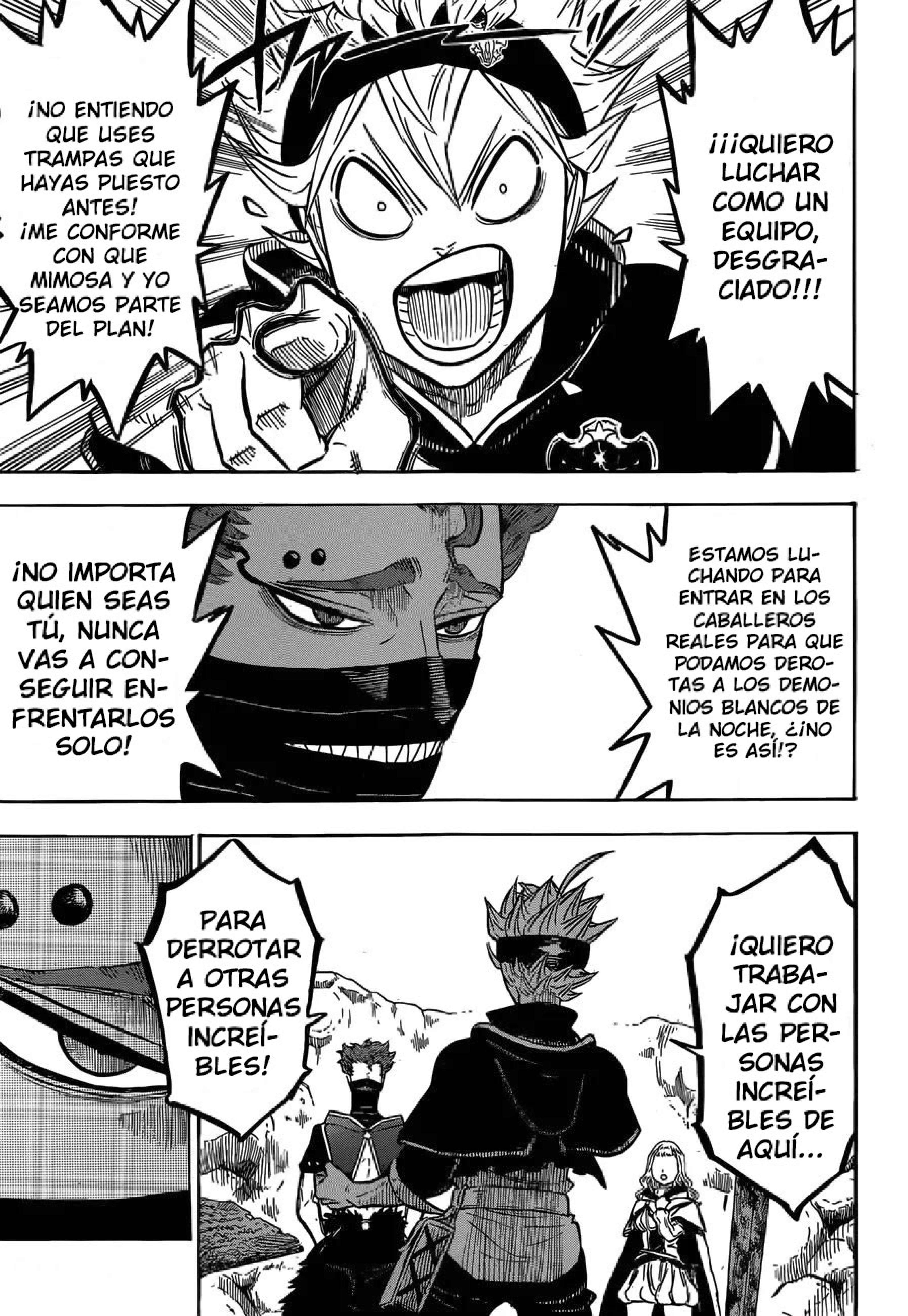 Read black Clover es Manga Online