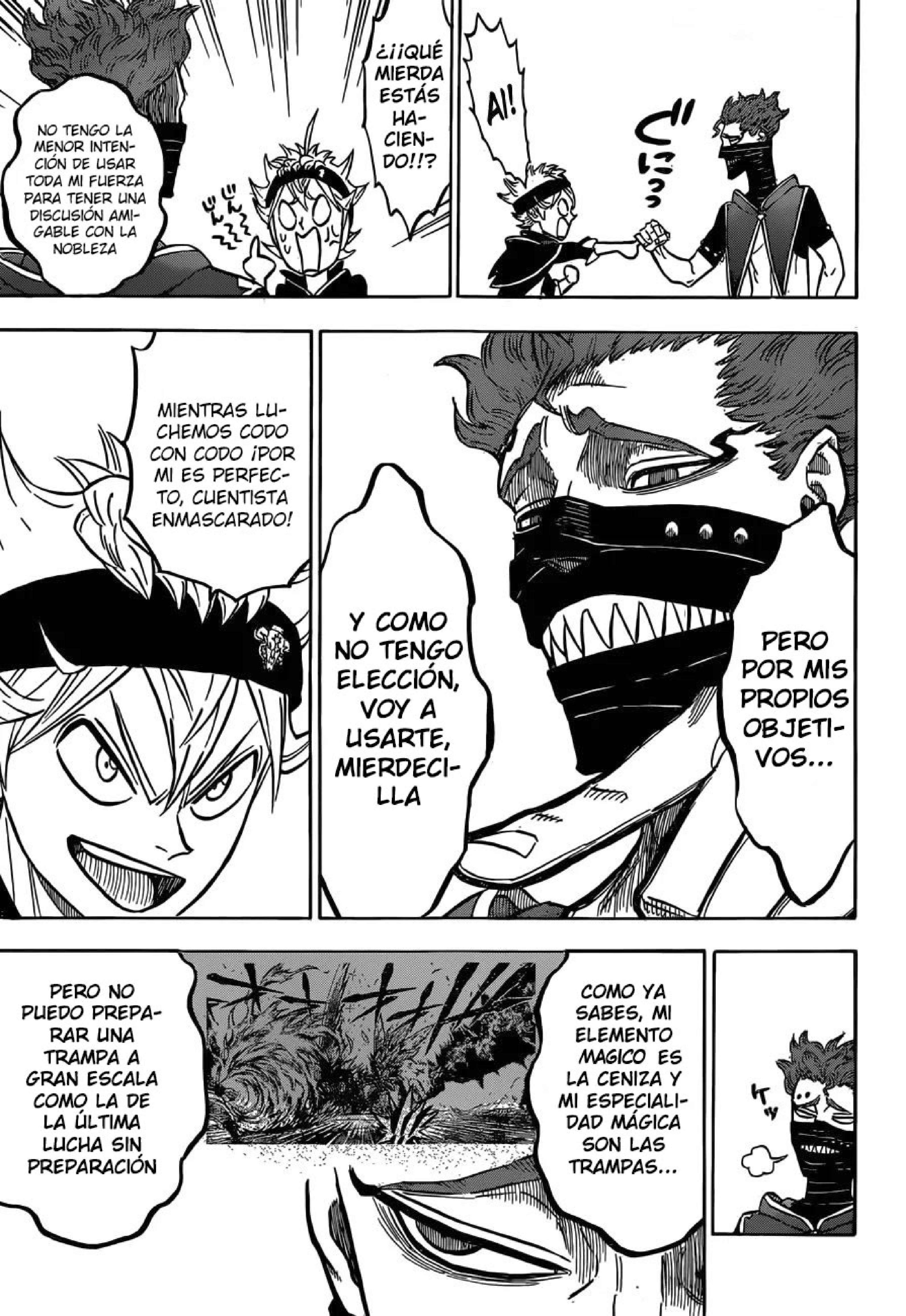 Read black Clover es Manga Online