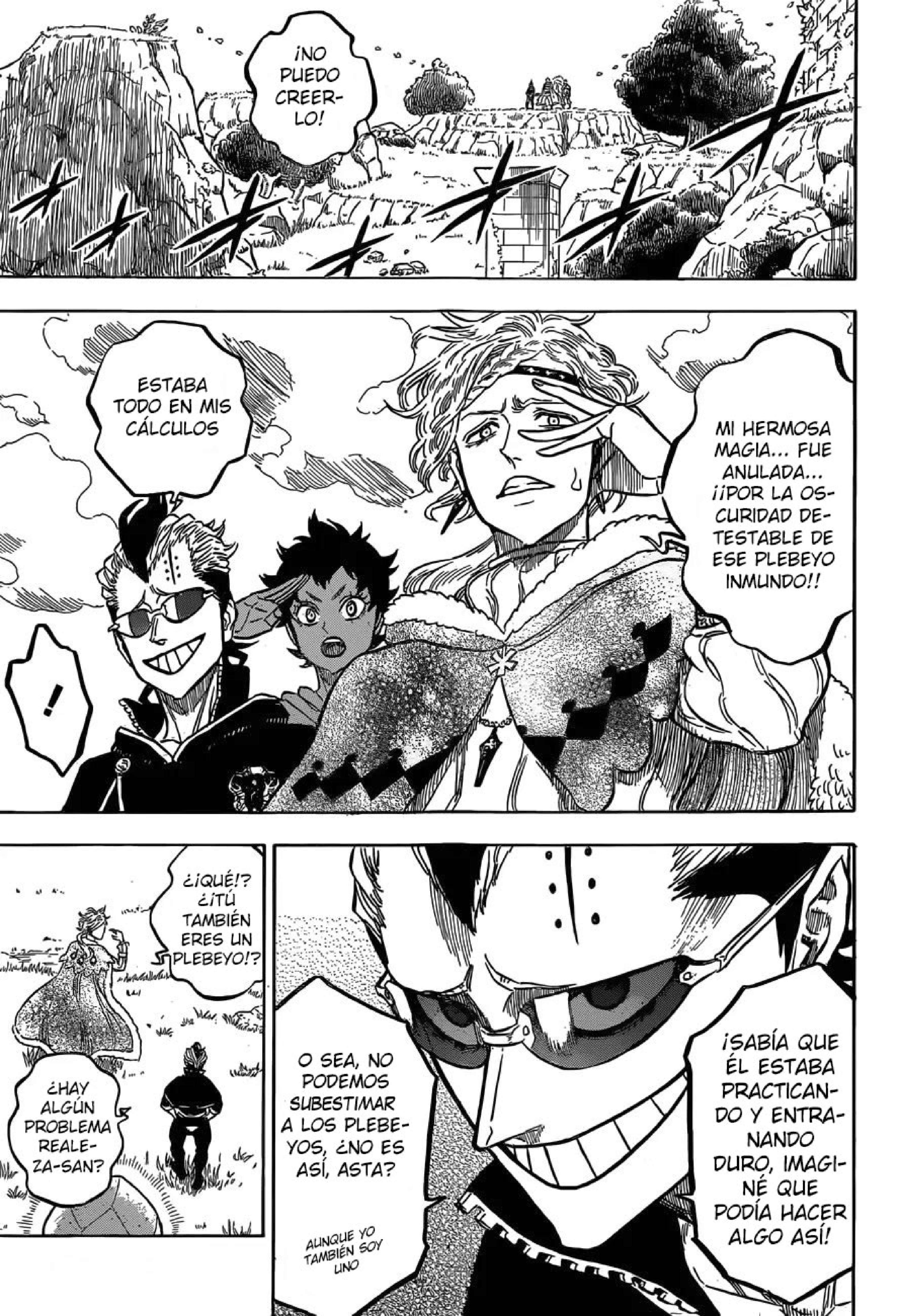 Read black Clover es Manga Online