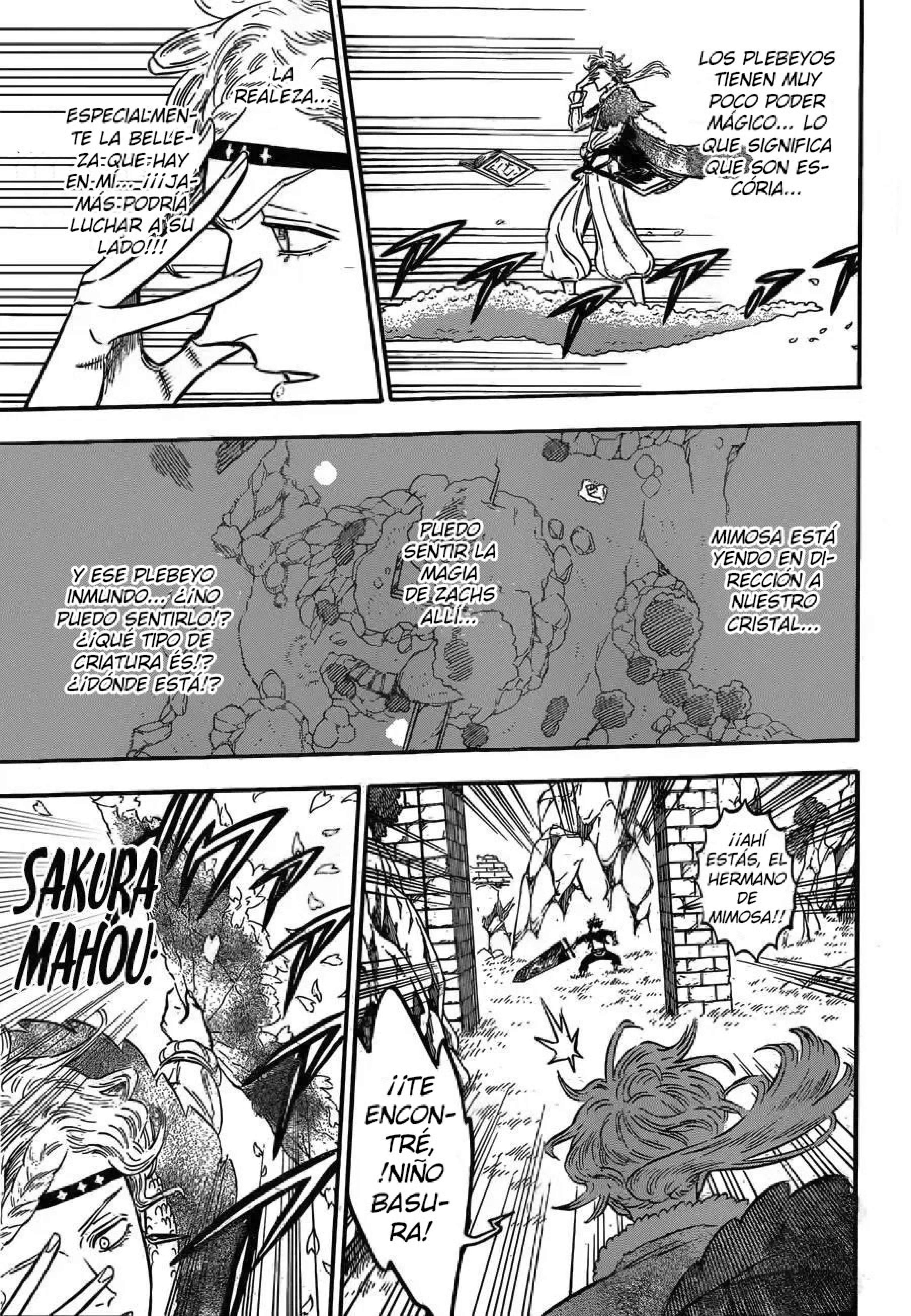 Read black Clover es Manga Online