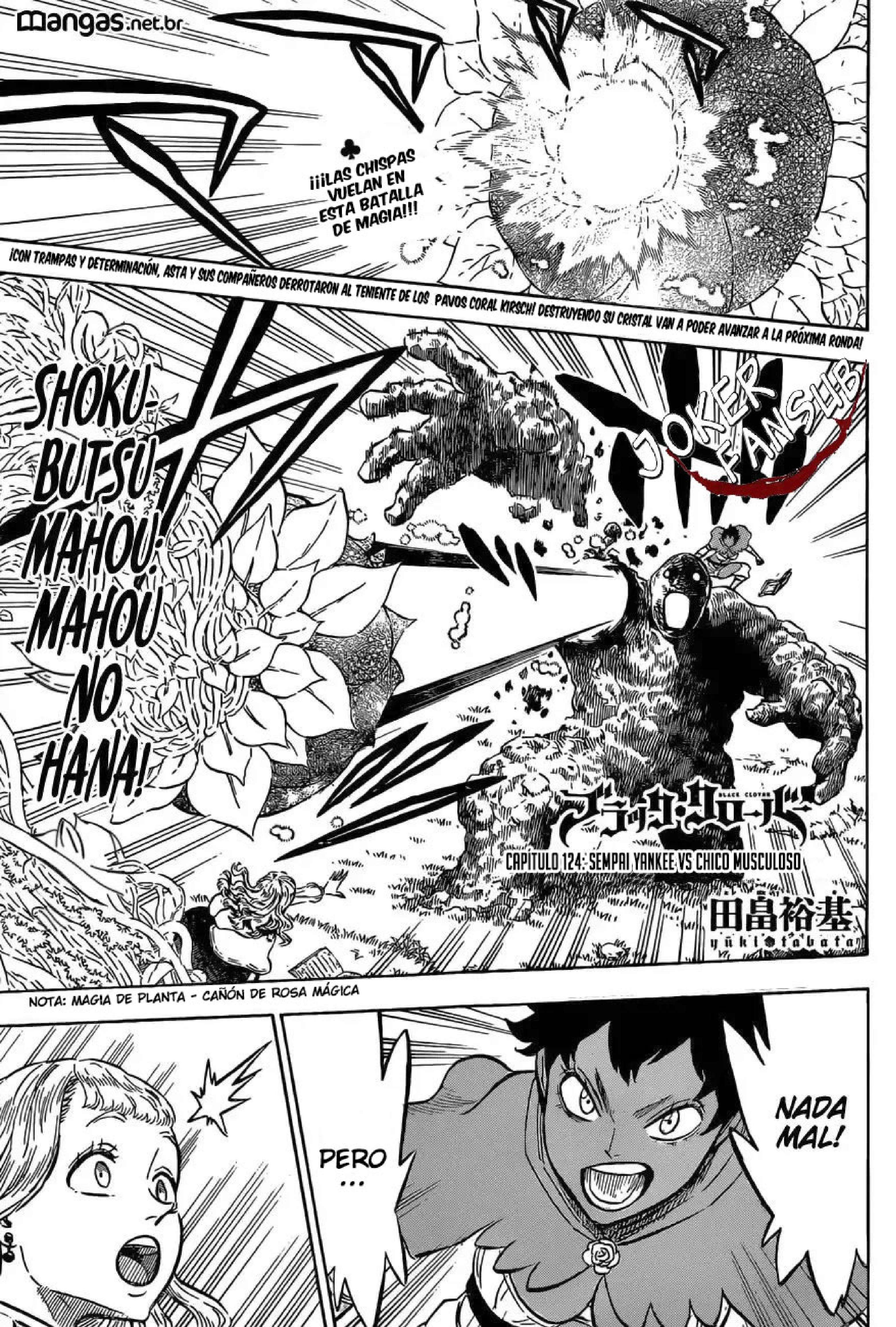 Read black Clover es Manga Online