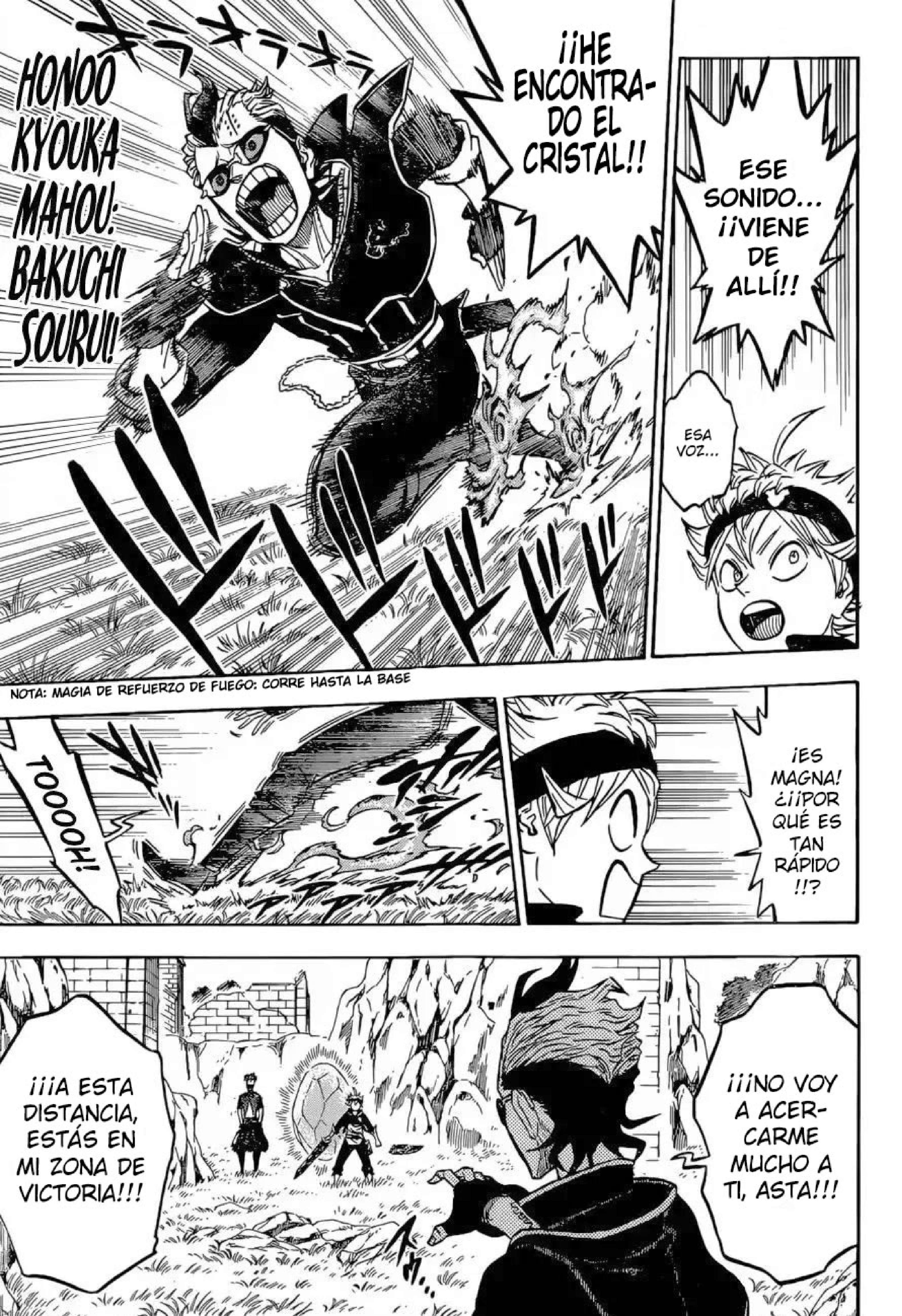 Read black Clover es Manga Online