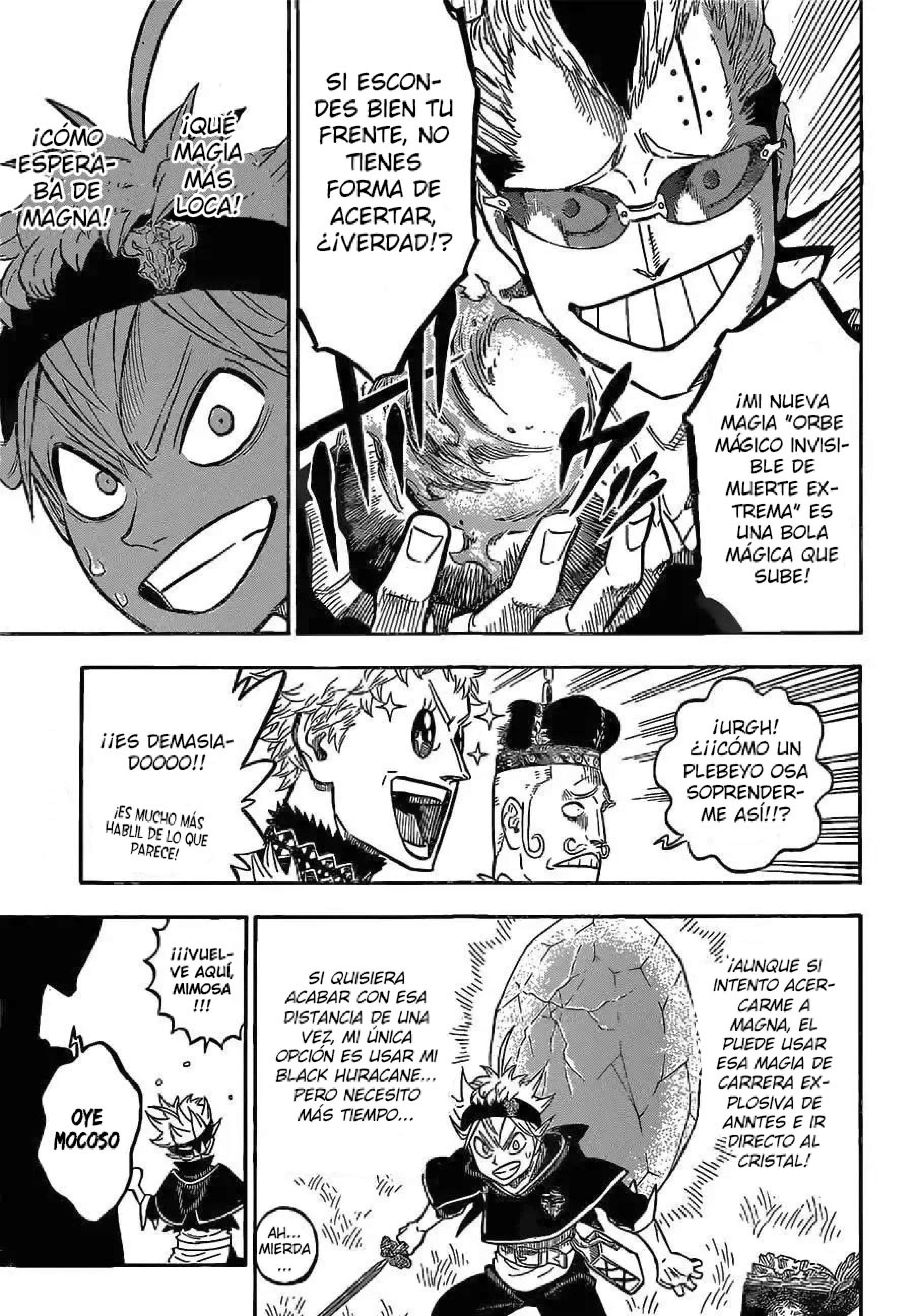 Read black Clover es Manga Online