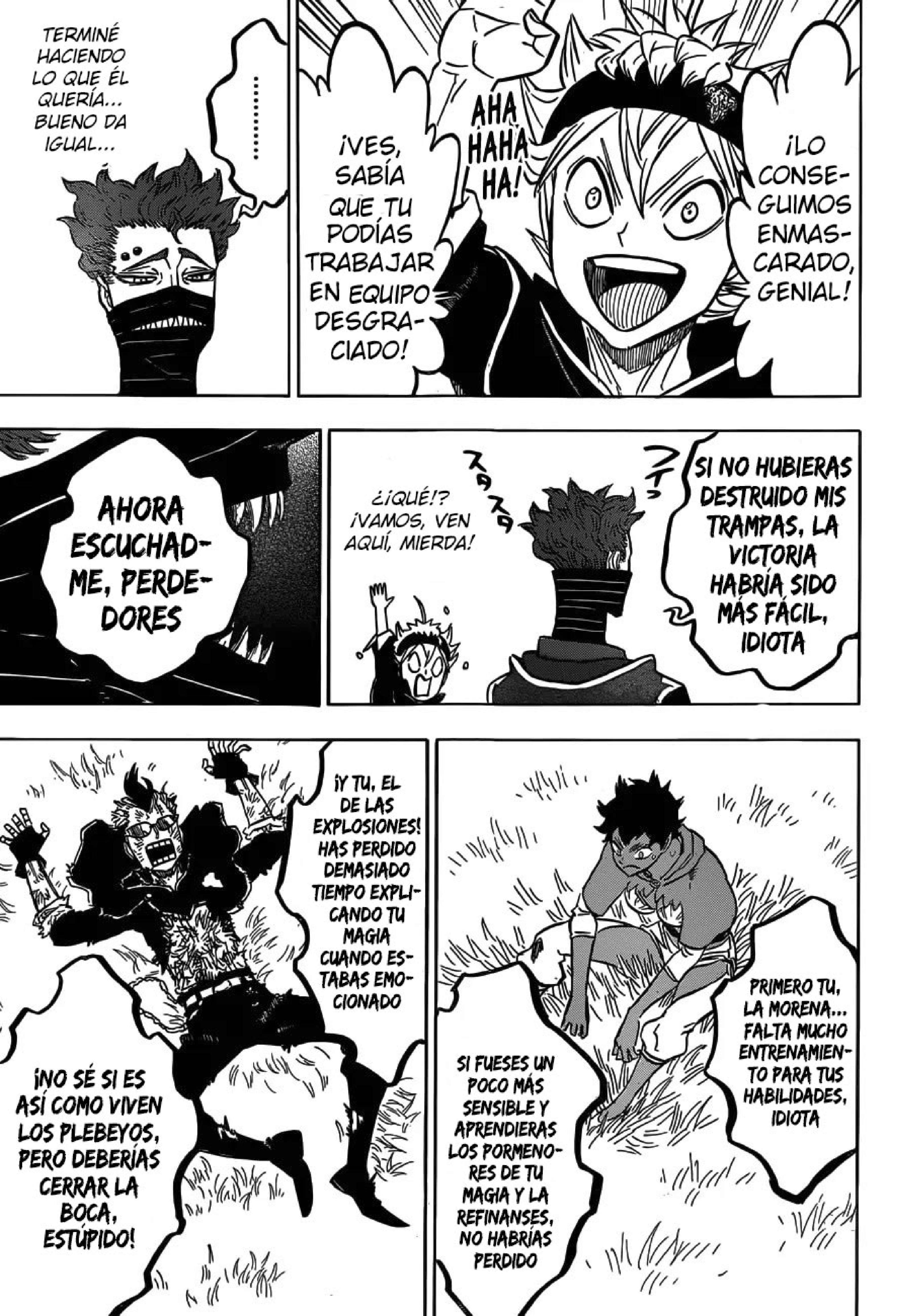 Read black Clover es Manga Online