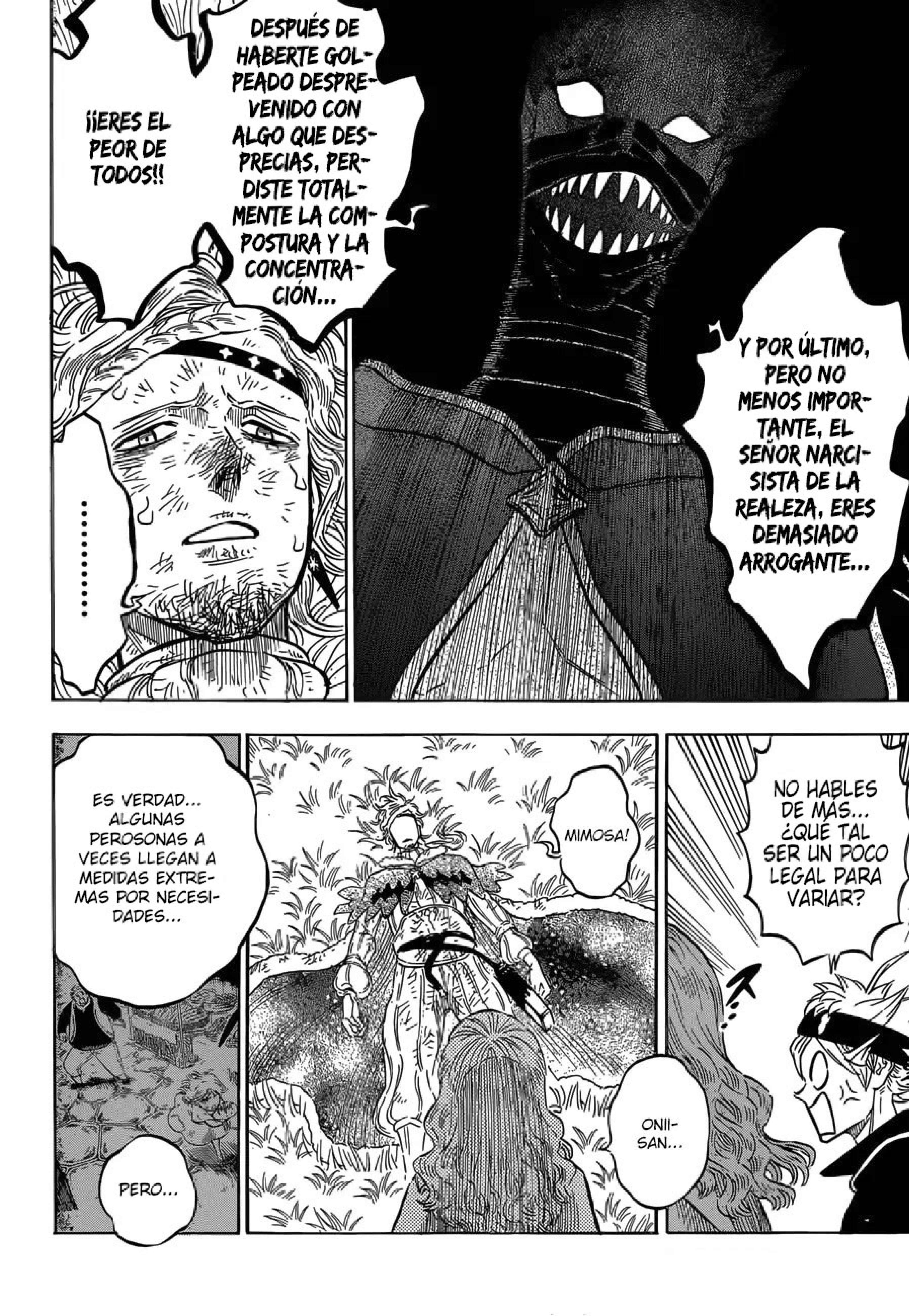 Read black Clover es Manga Online