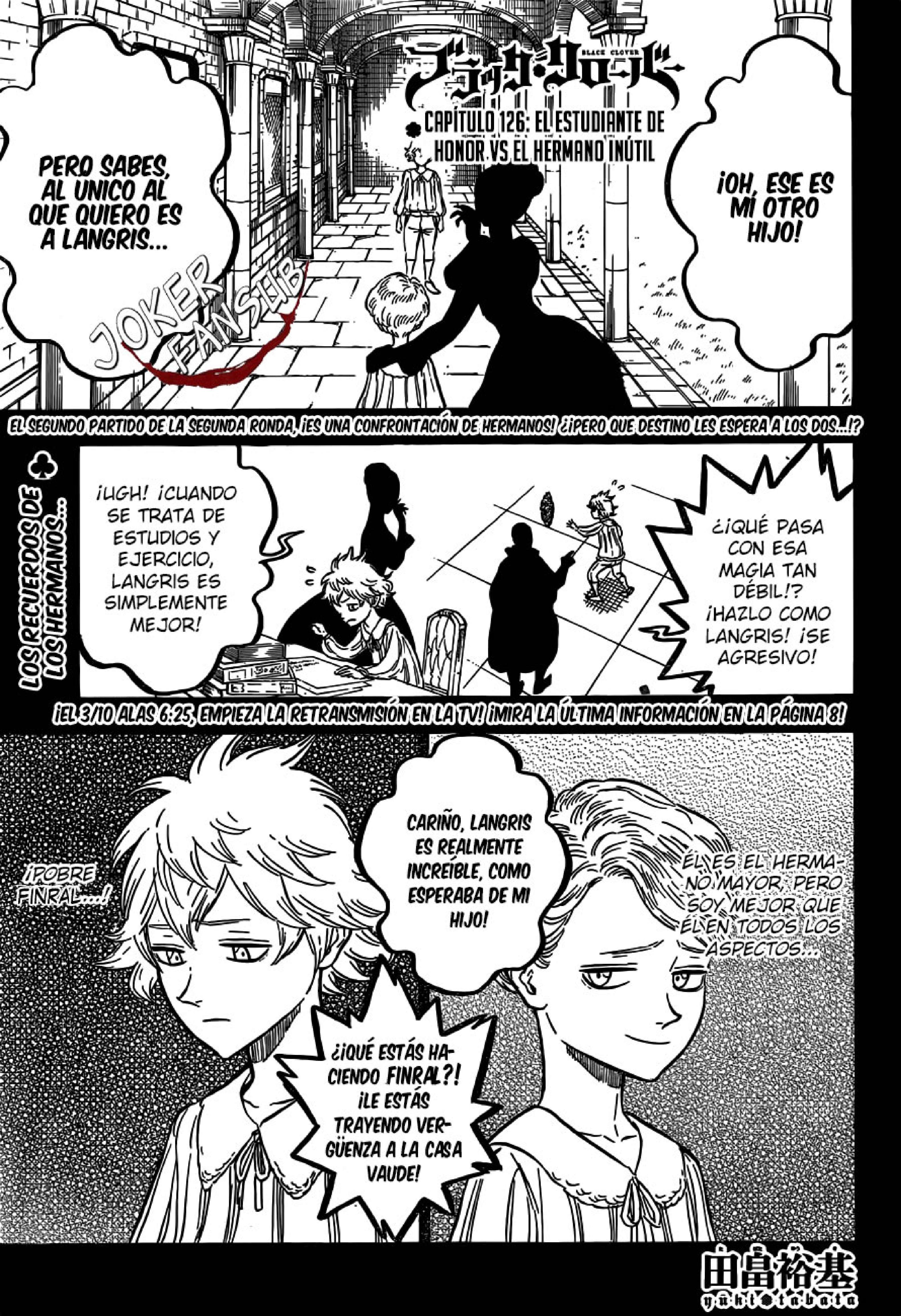 Read black Clover es Manga Online