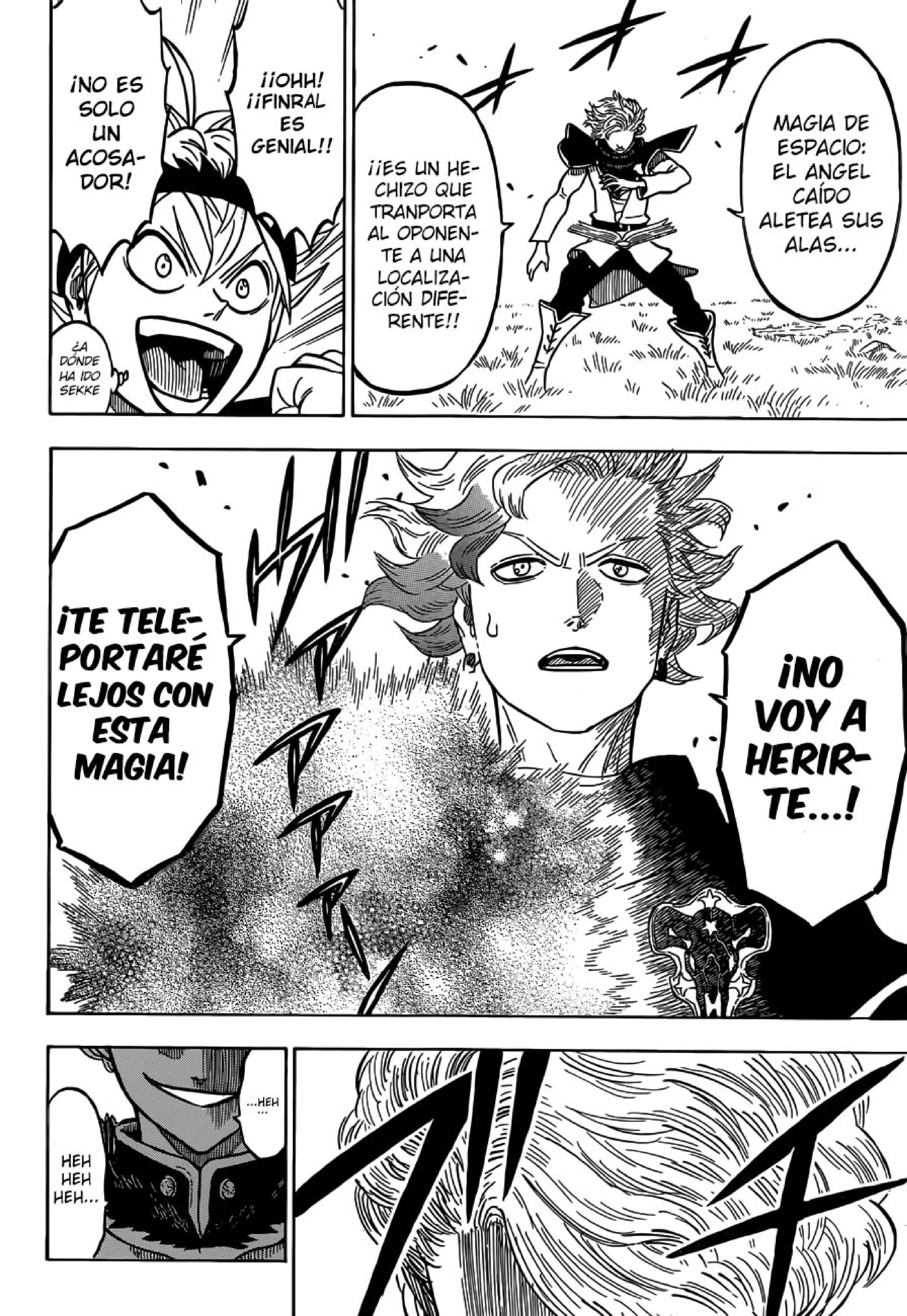 Read black Clover es Manga Online