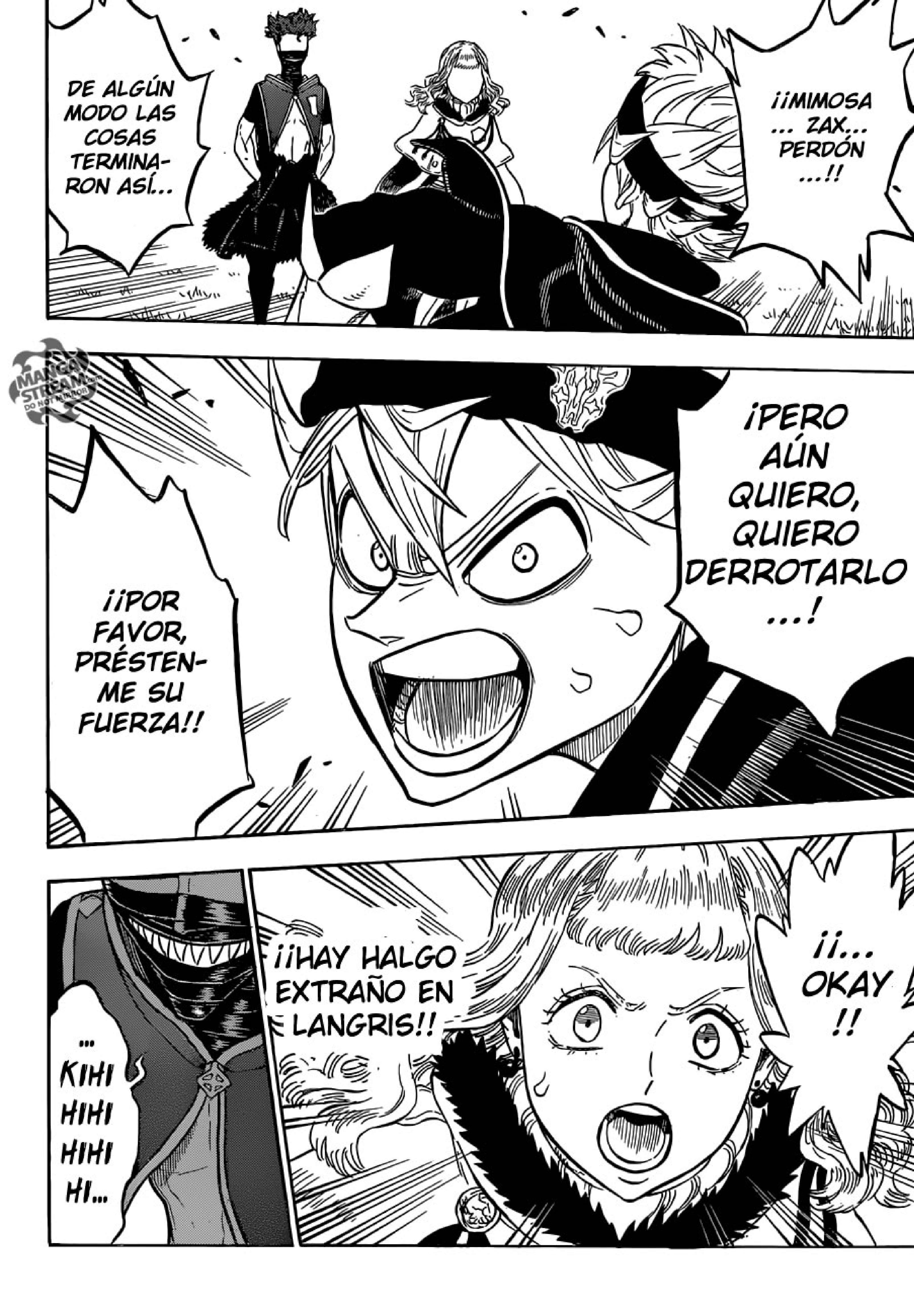 Read black Clover es Manga Online