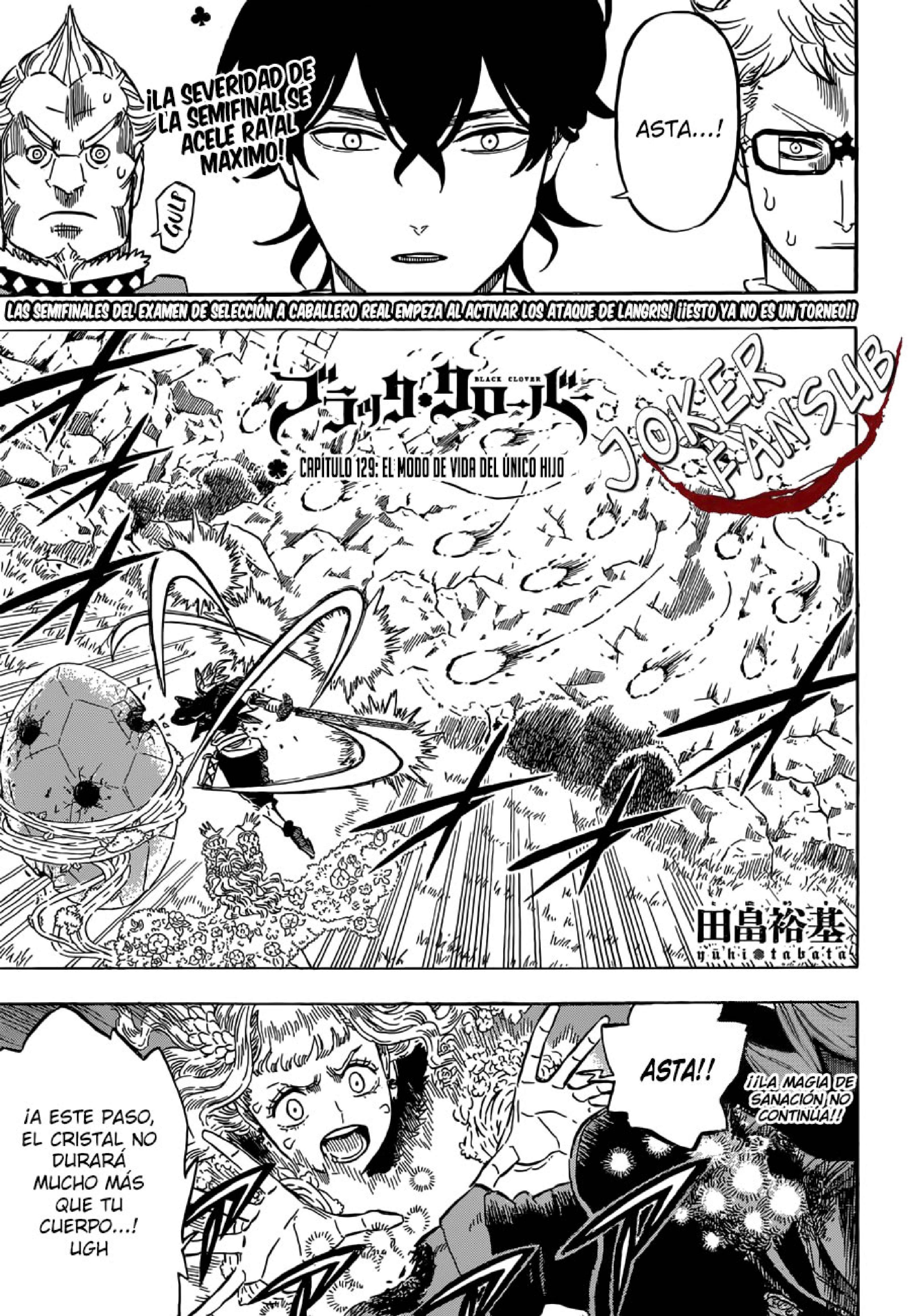 Read black Clover es Manga Online