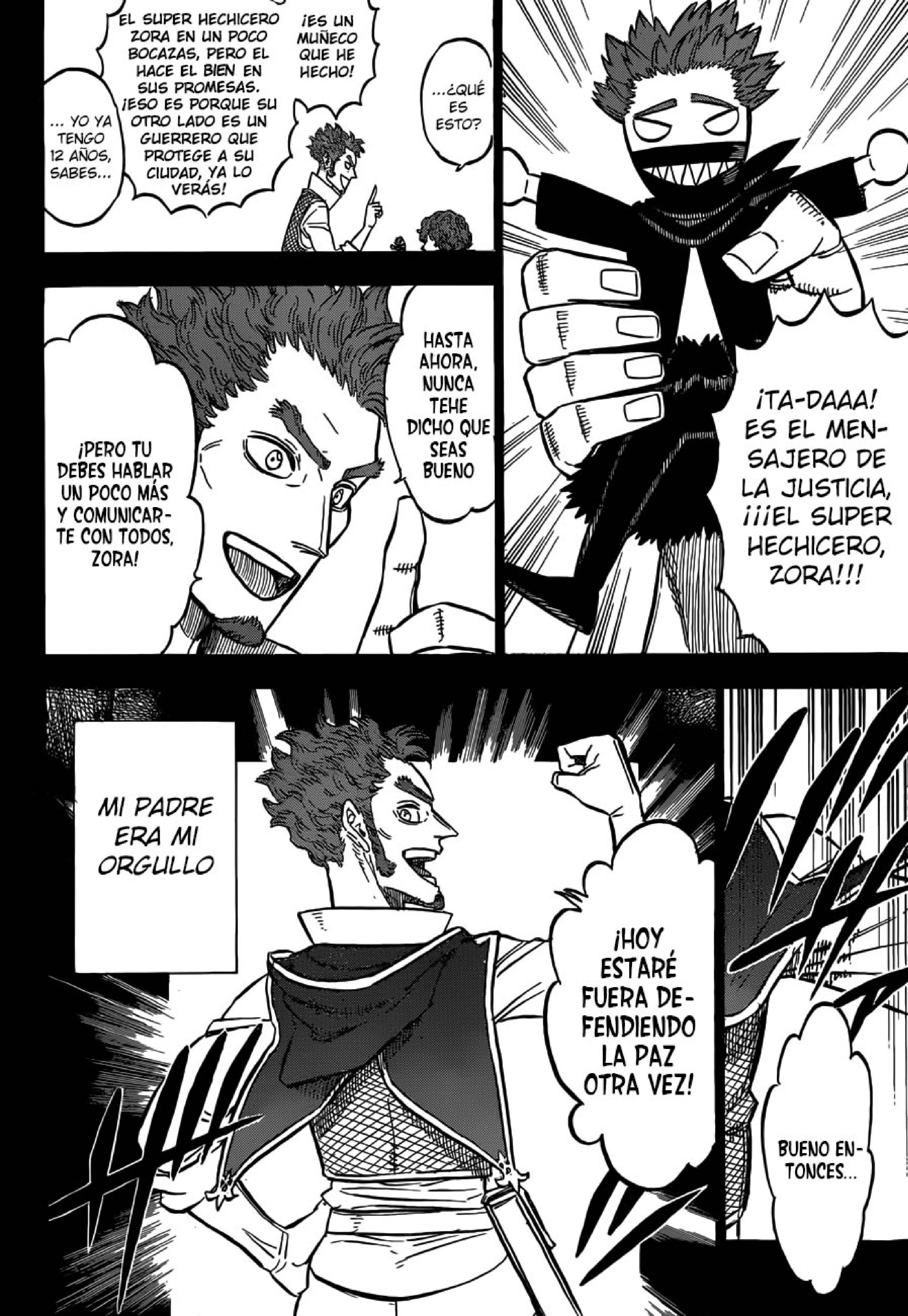 Read black Clover es Manga Online