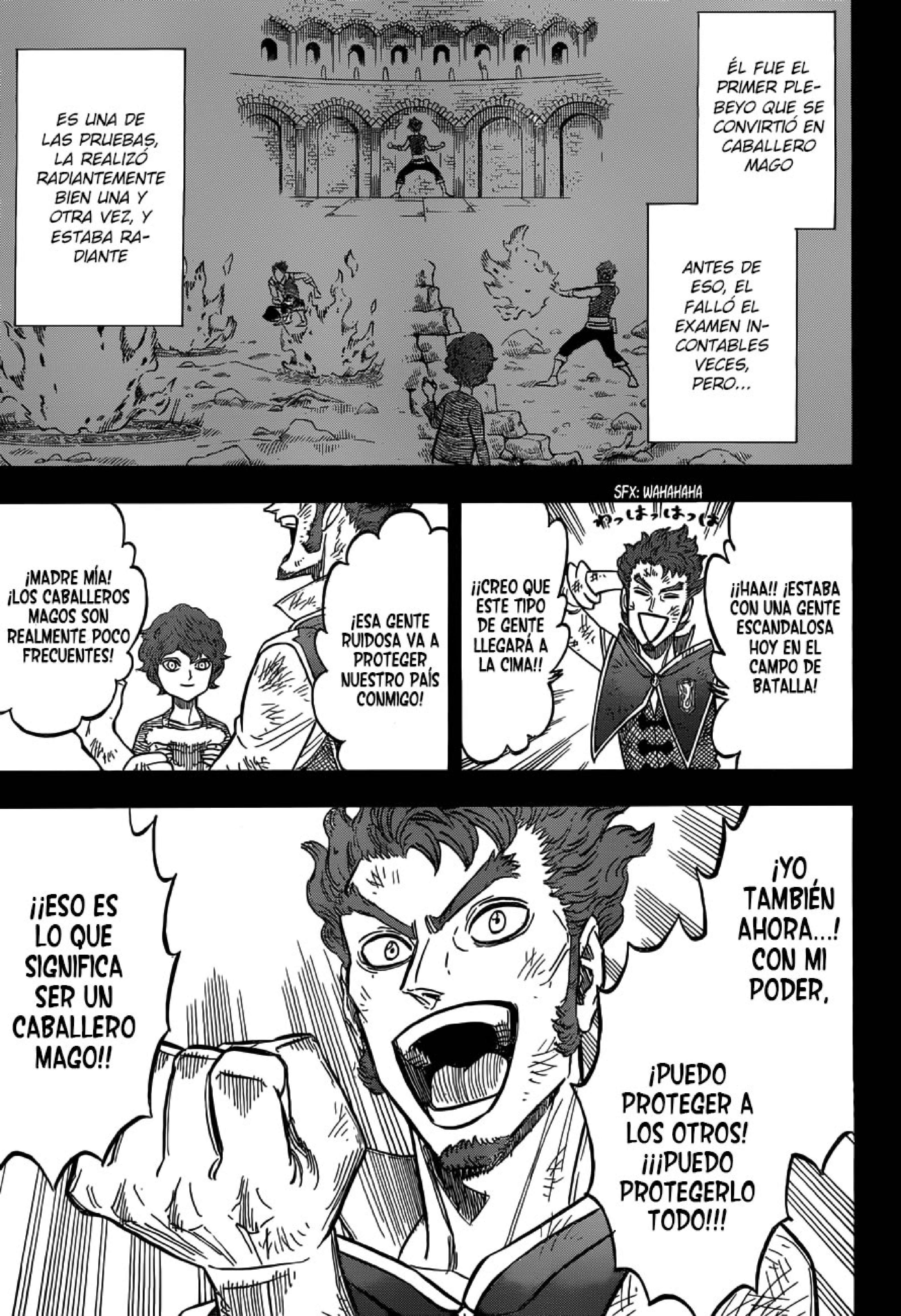 Read black Clover es Manga Online
