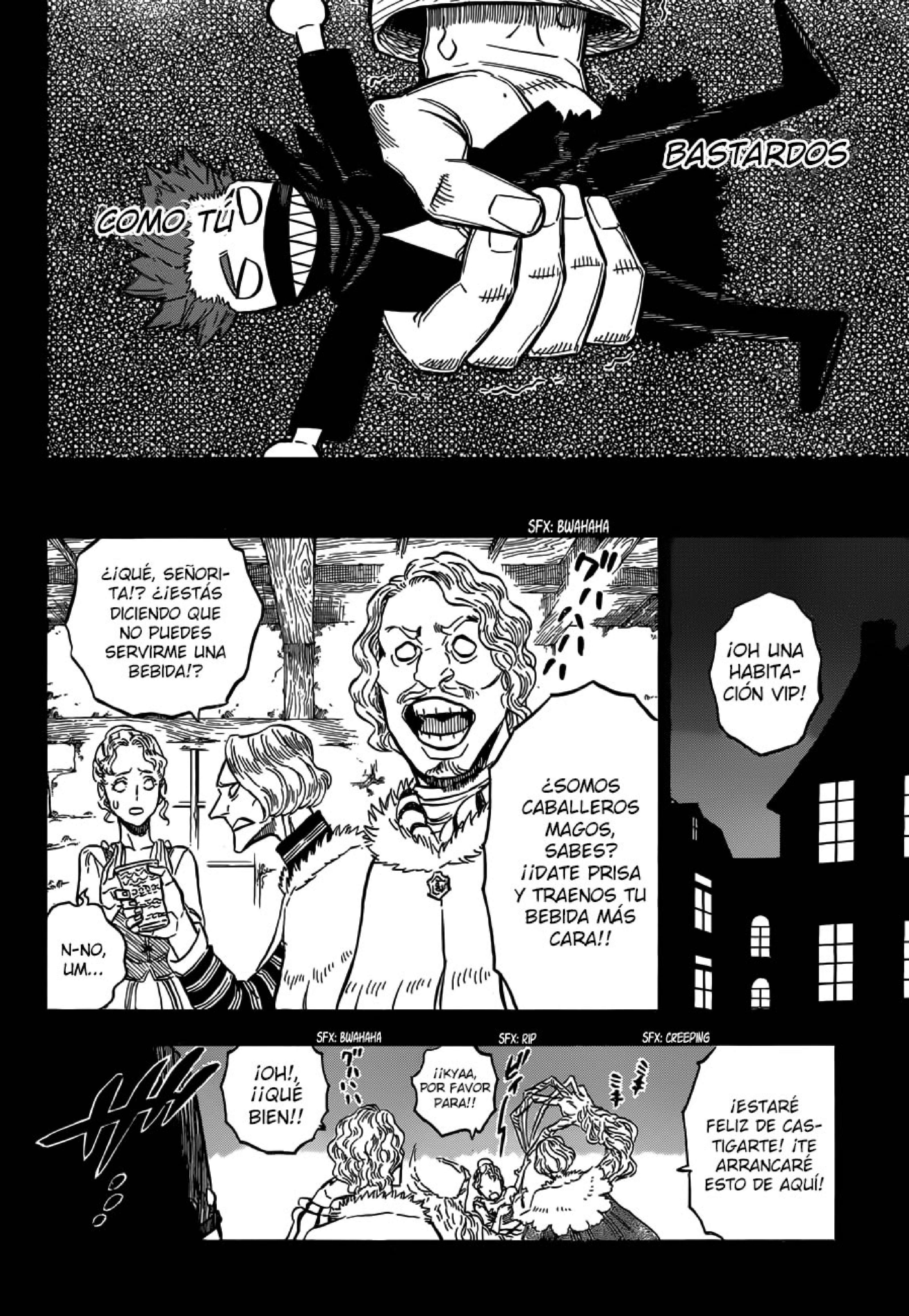 Read black Clover es Manga Online