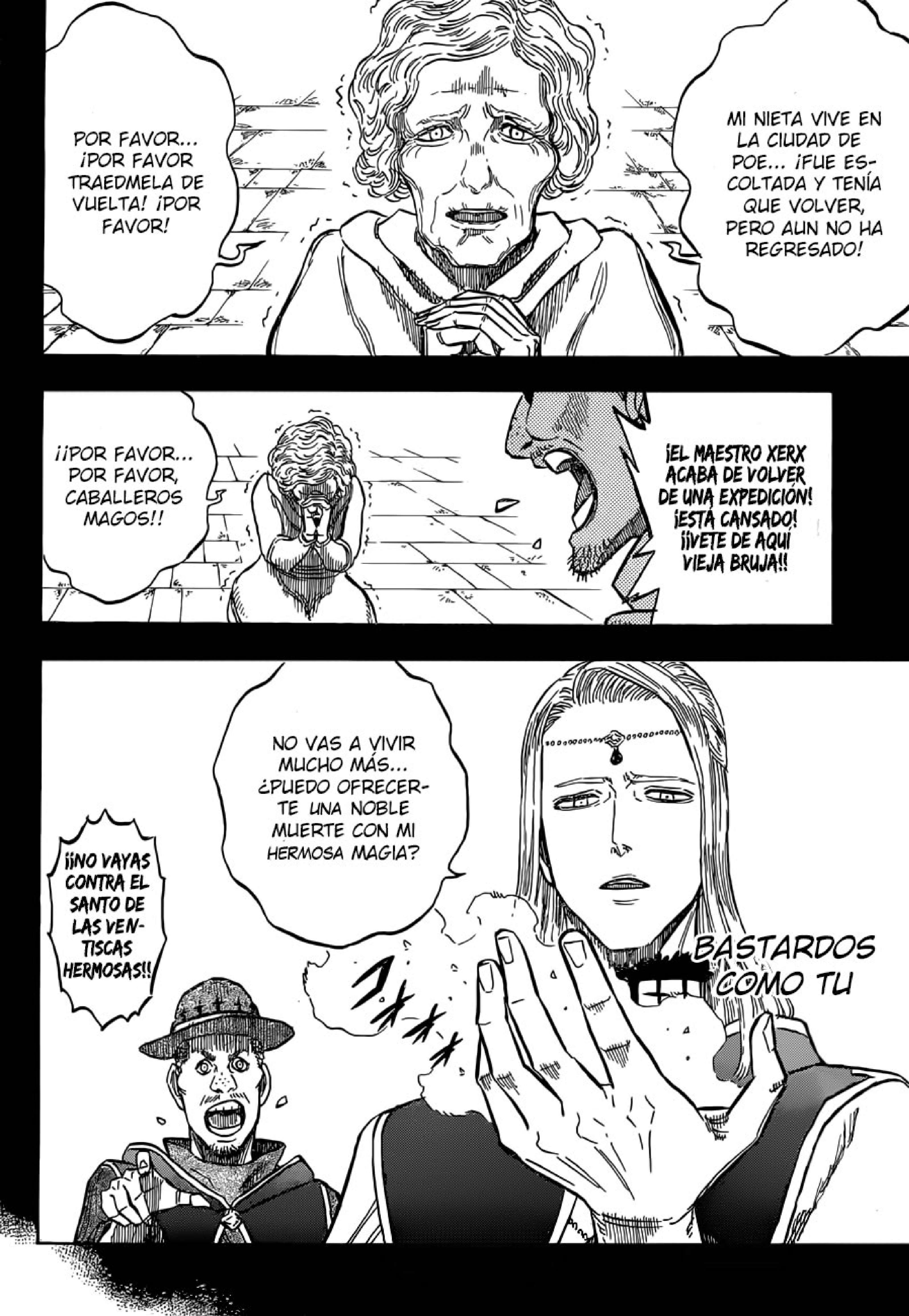 Read black Clover es Manga Online