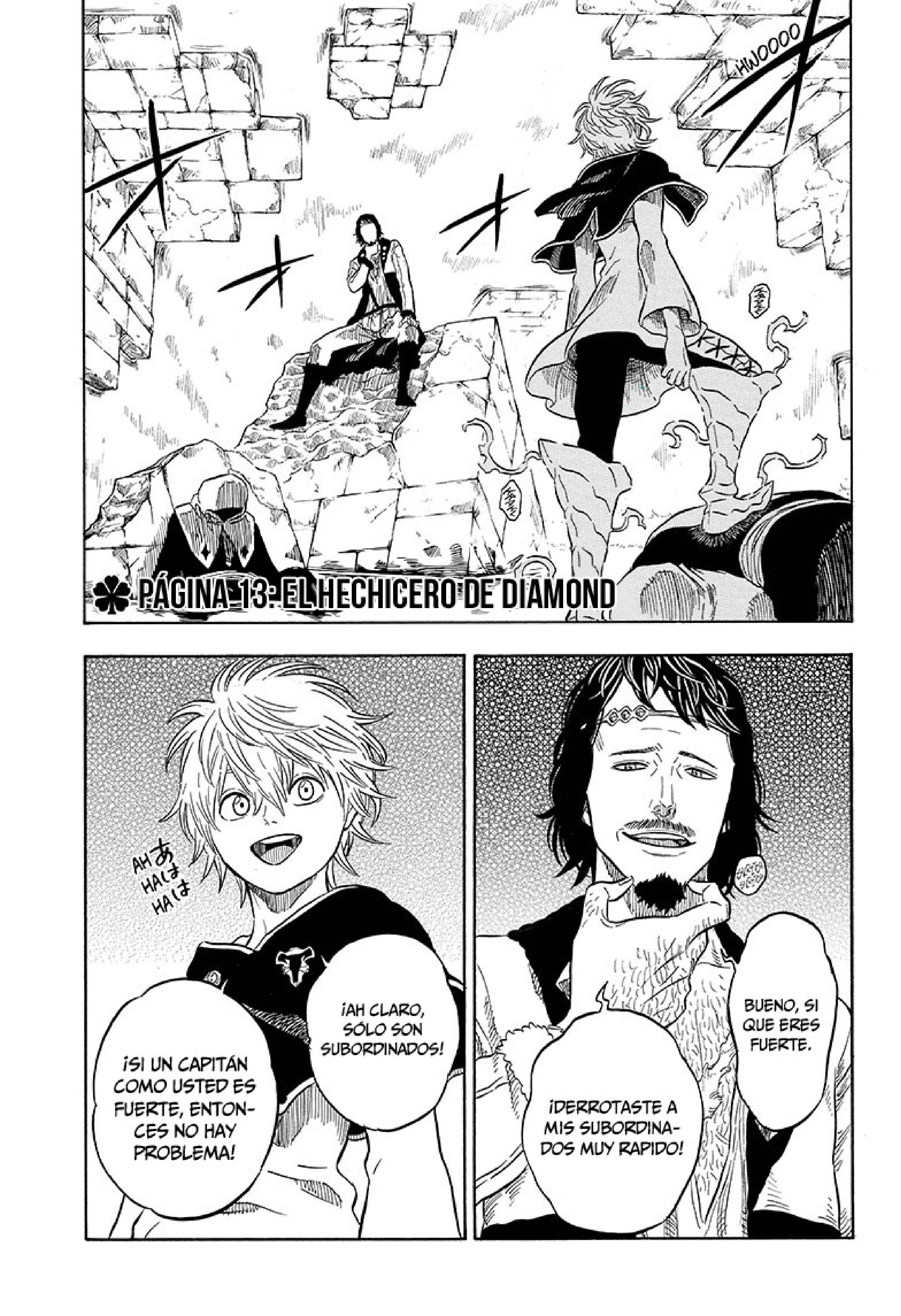 Read black Clover es Manga Online