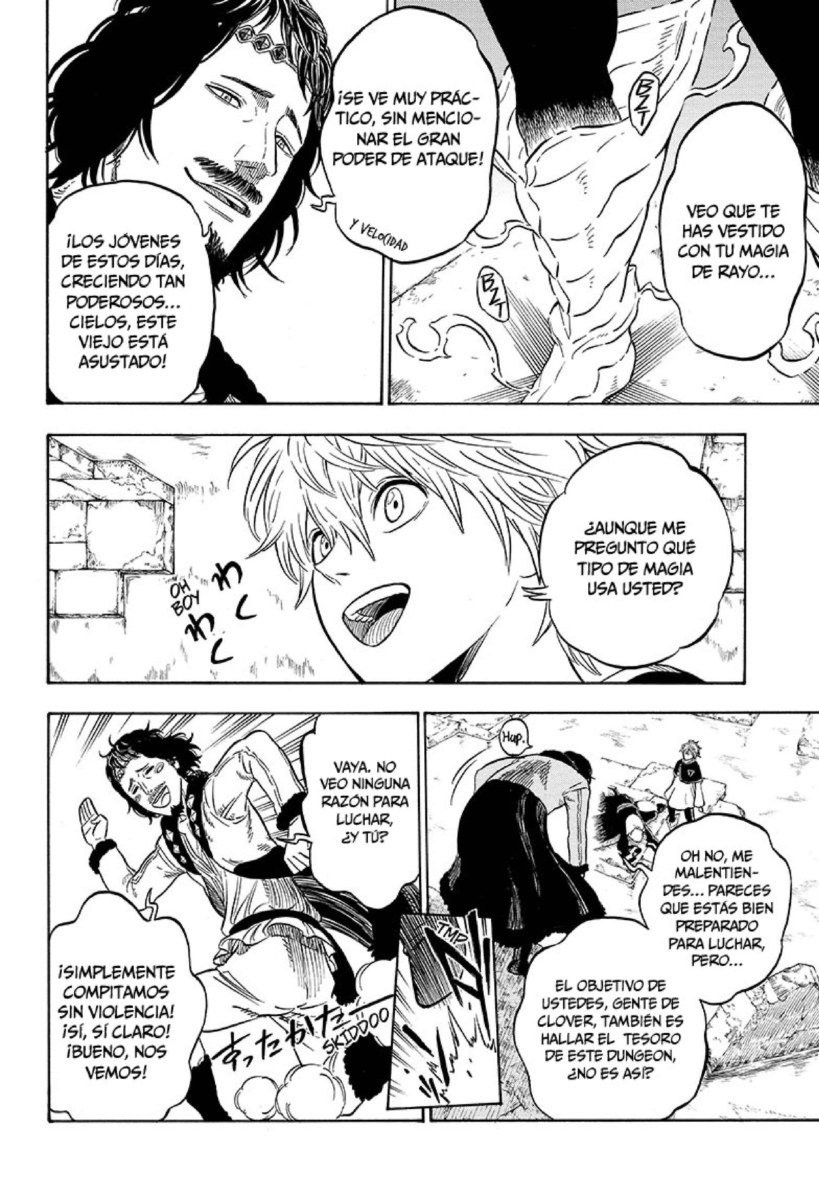 Read black Clover es Manga Online
