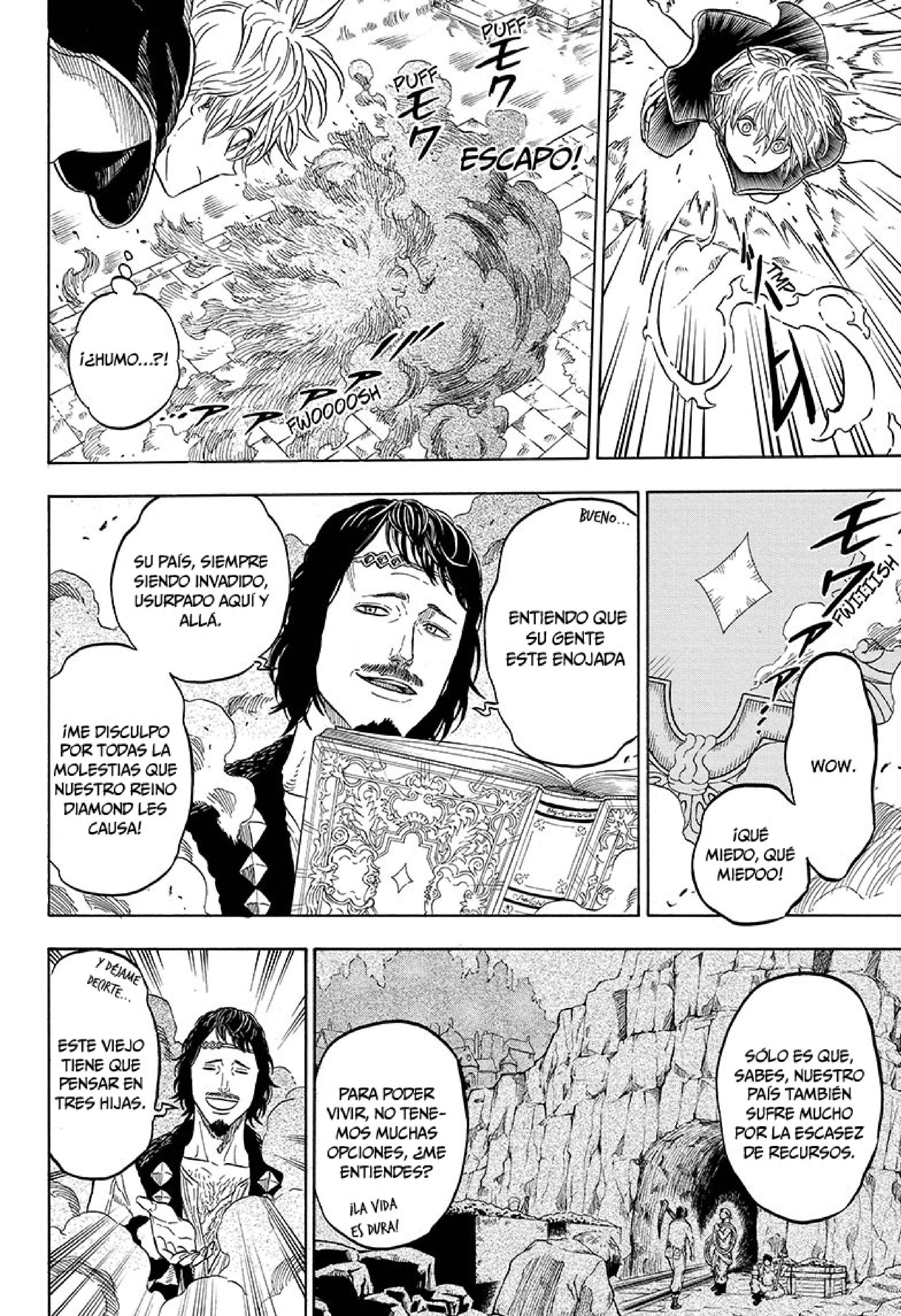 Read black Clover es Manga Online