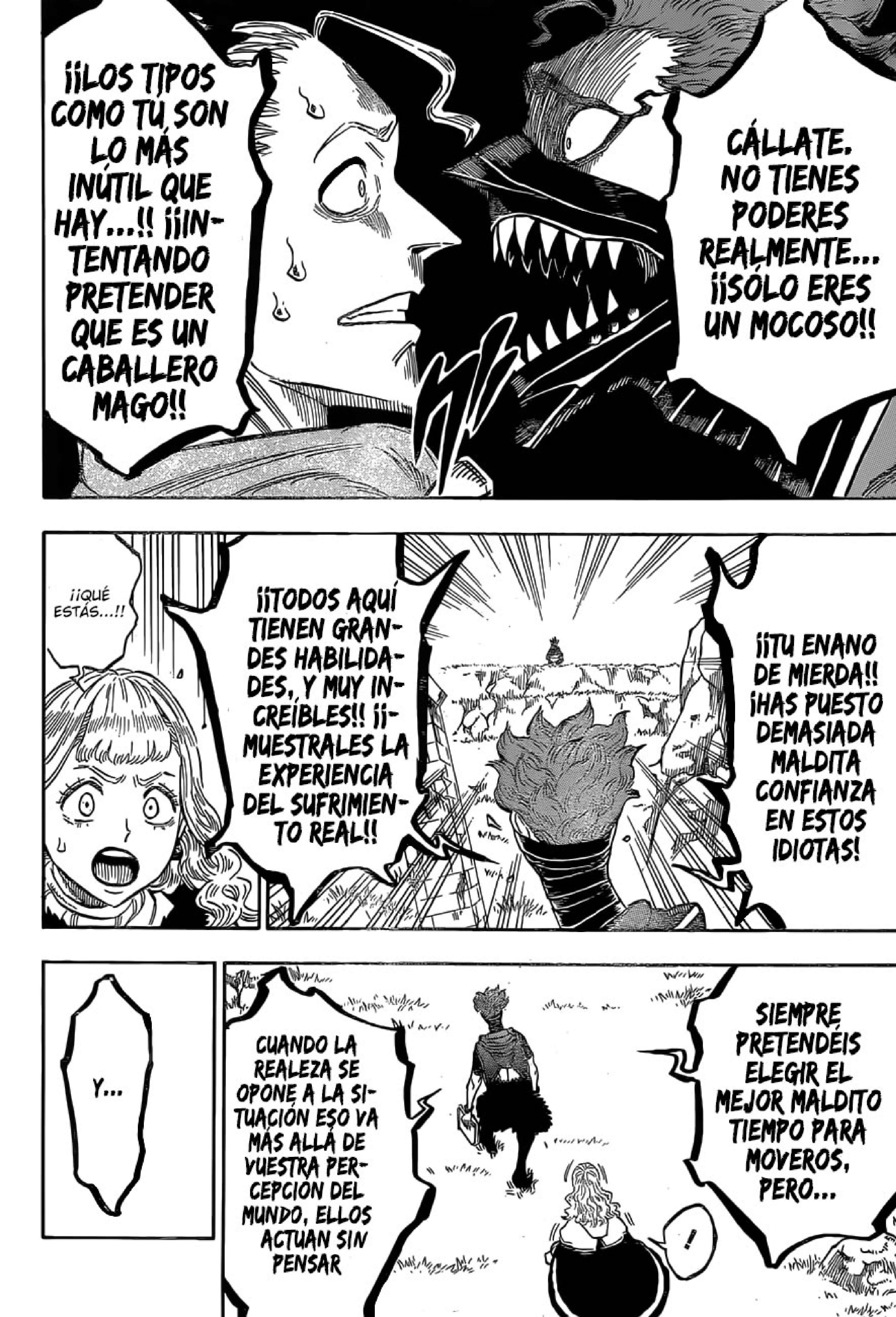 Read black Clover es Manga Online