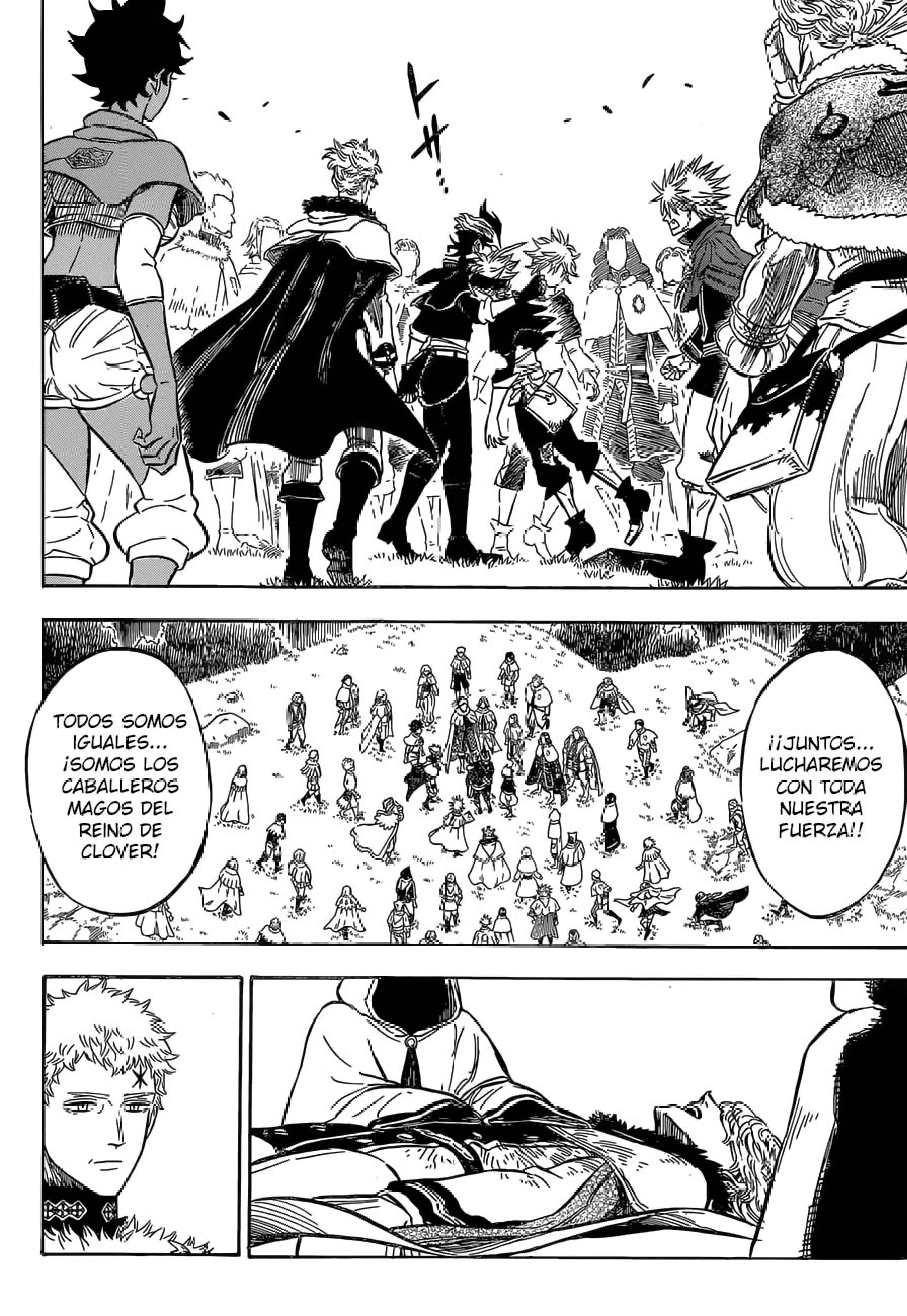 Read black Clover es Manga Online
