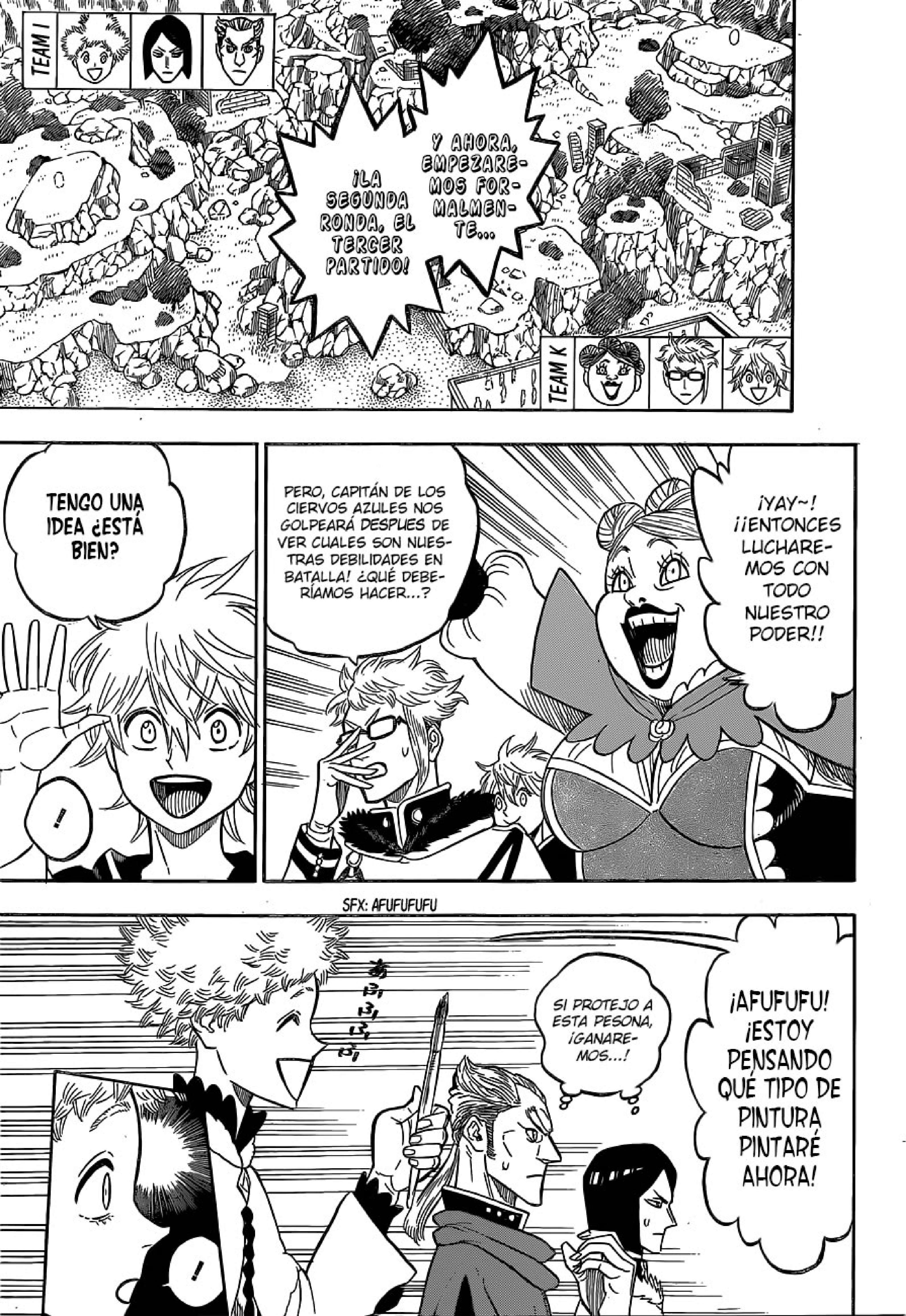 Read black Clover es Manga Online