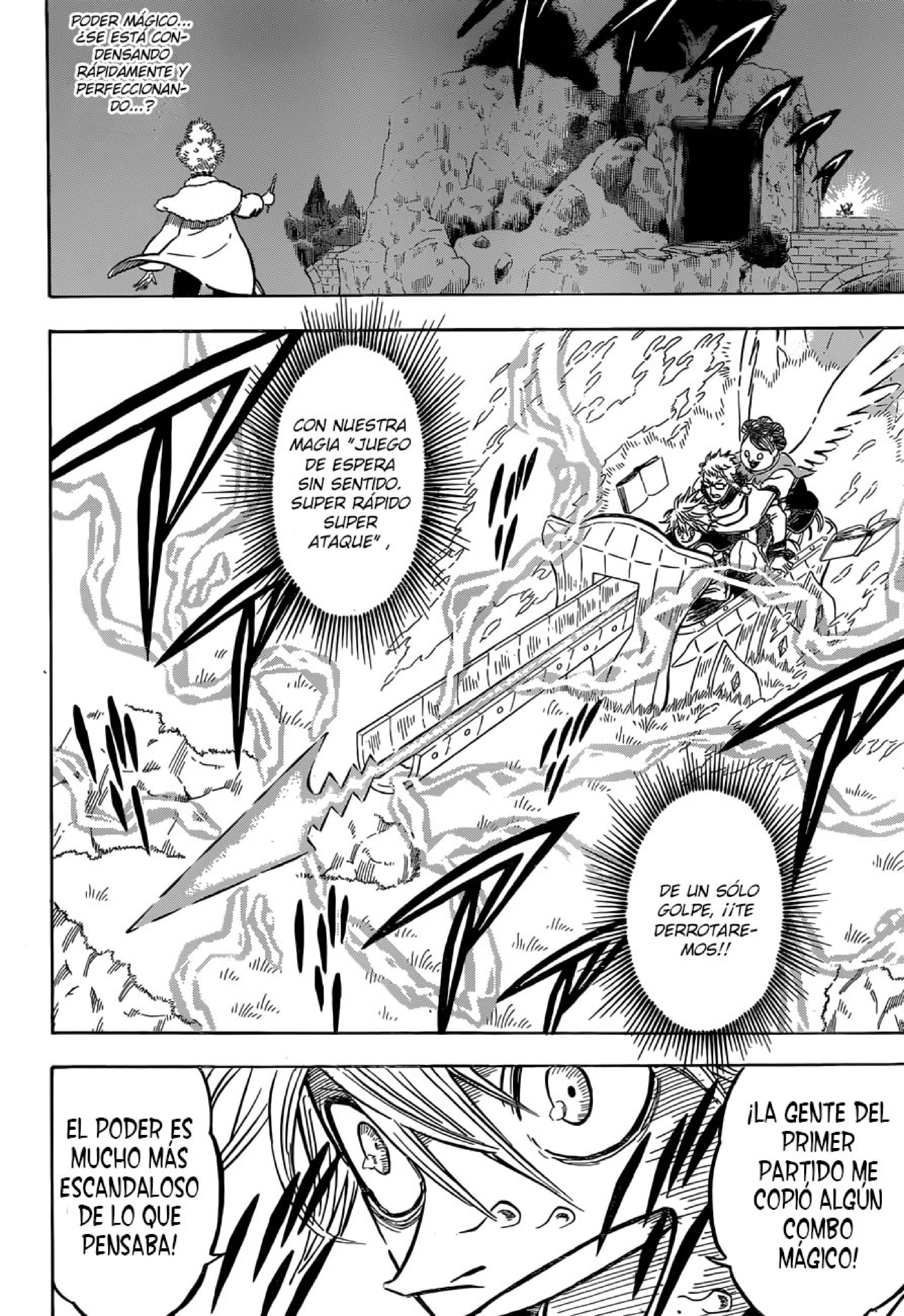 Read black Clover es Manga Online