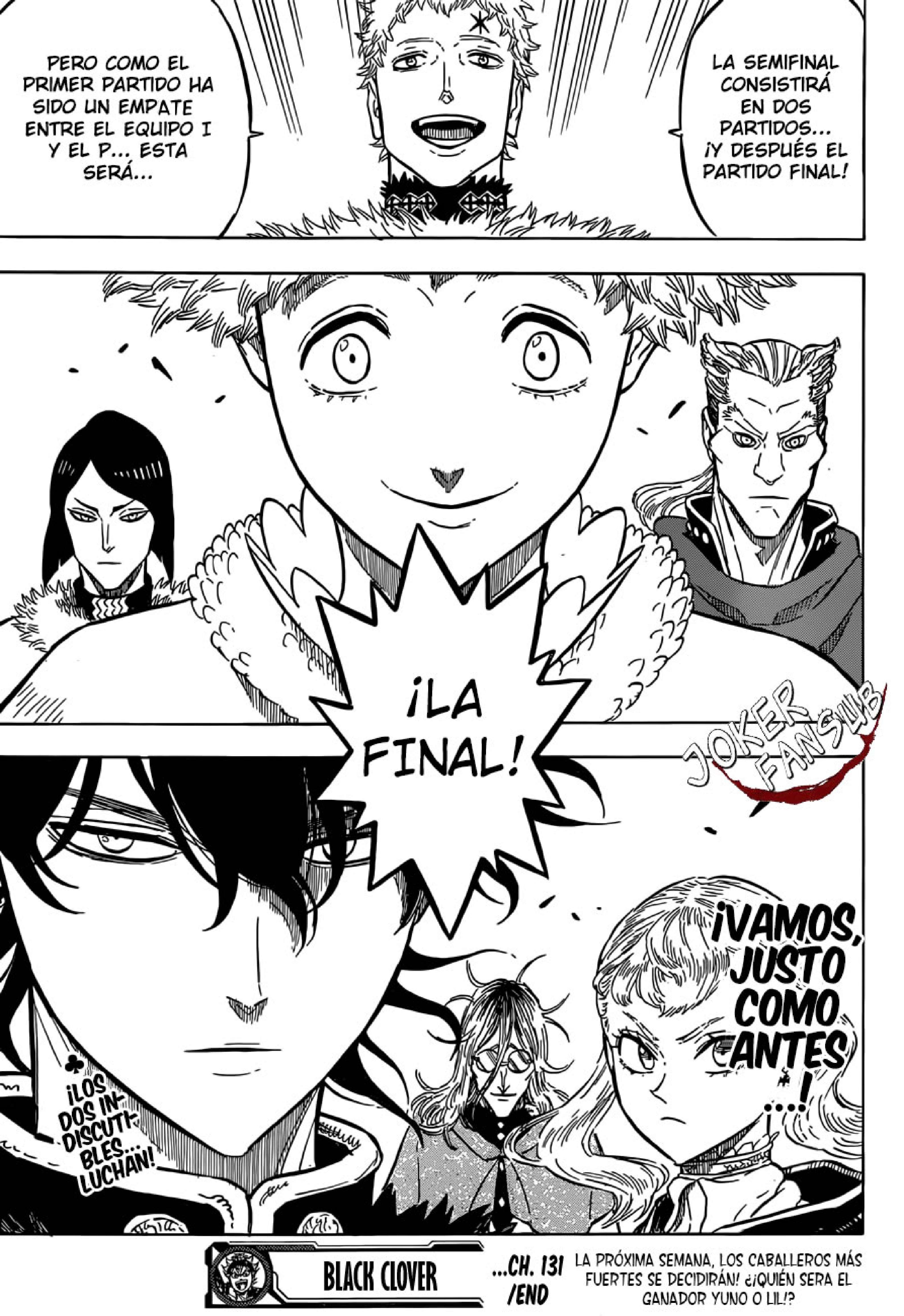 Read black Clover es Manga Online