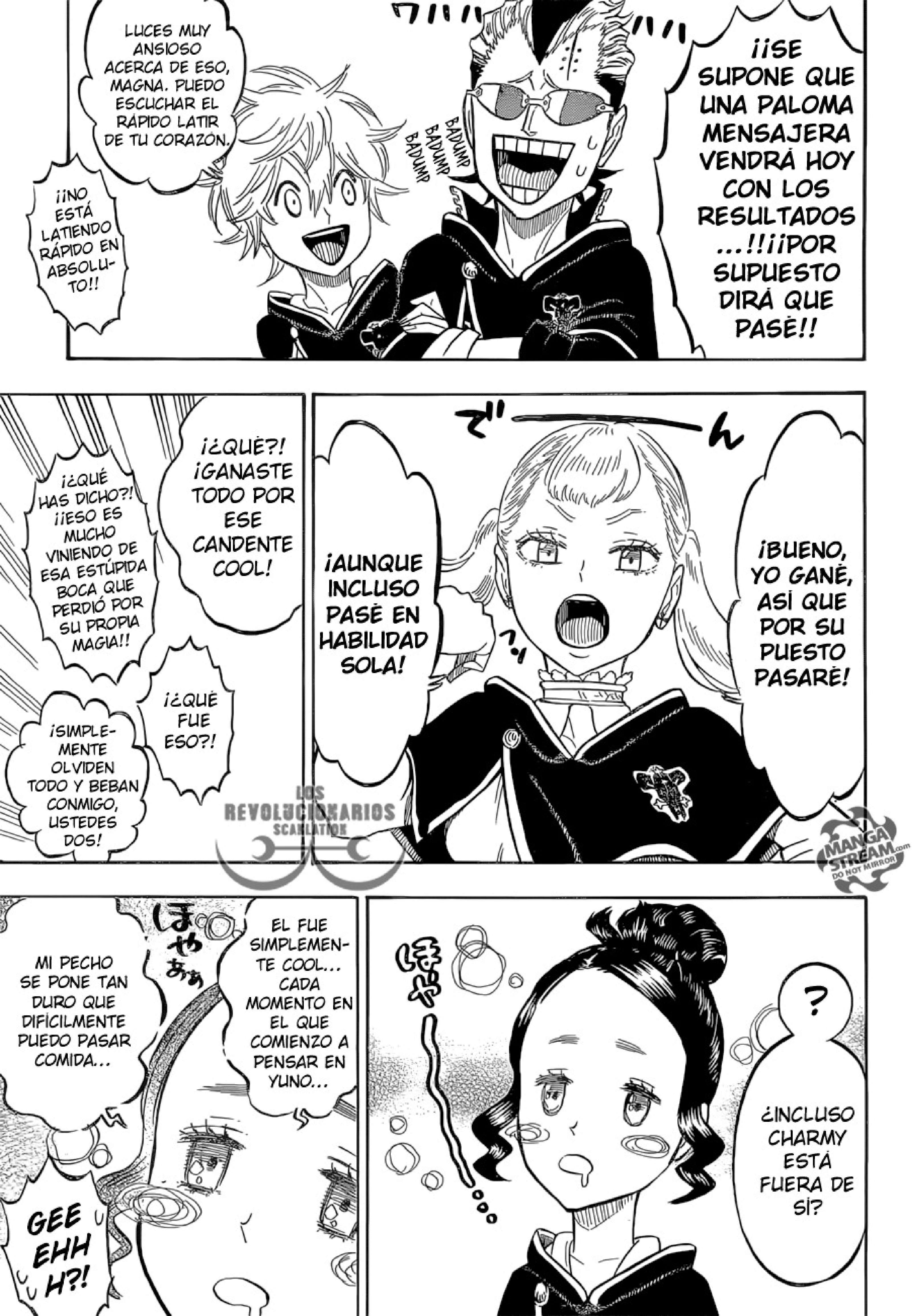 Read black Clover es Manga Online