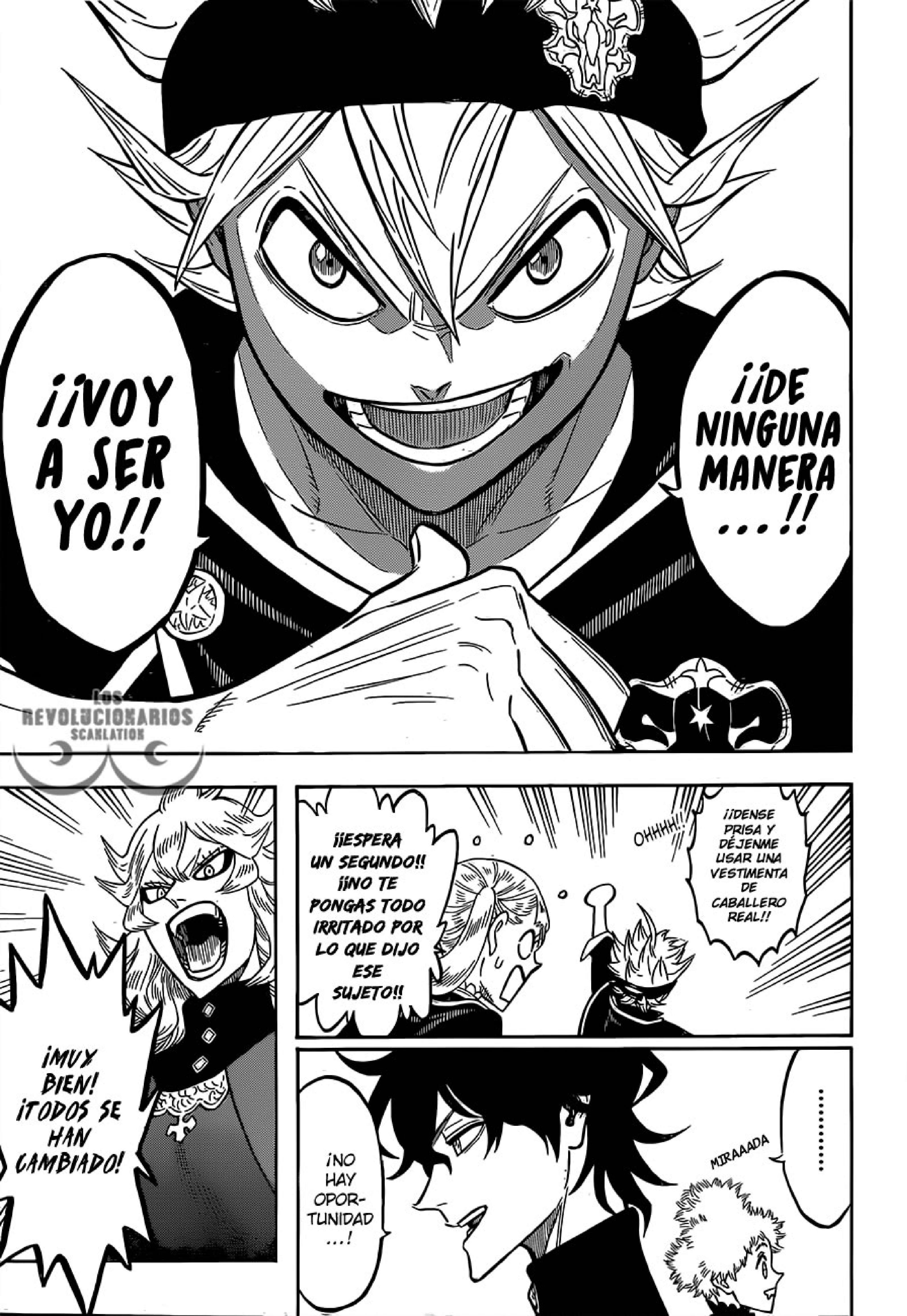 Read black Clover es Manga Online