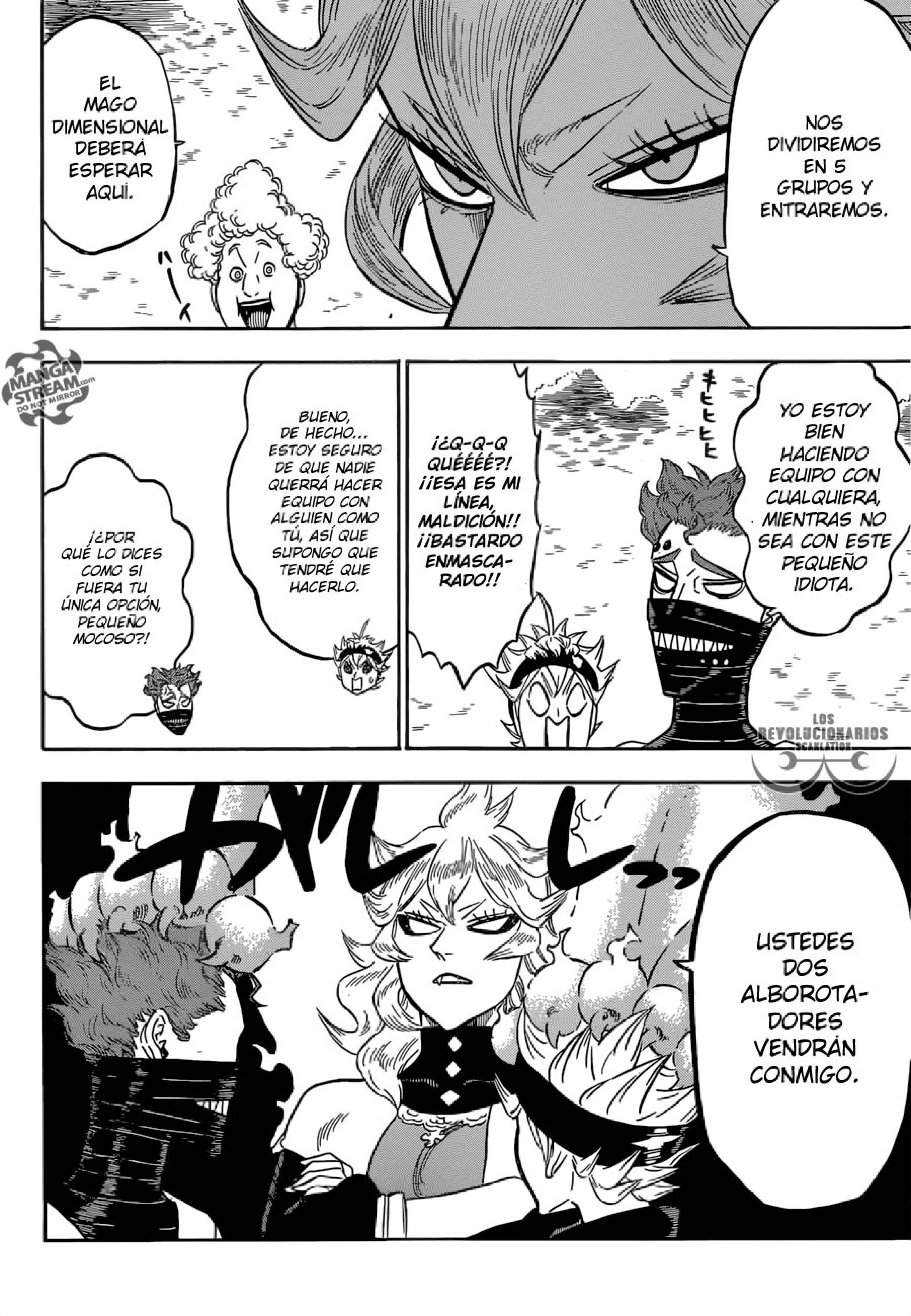 Read black Clover es Manga Online