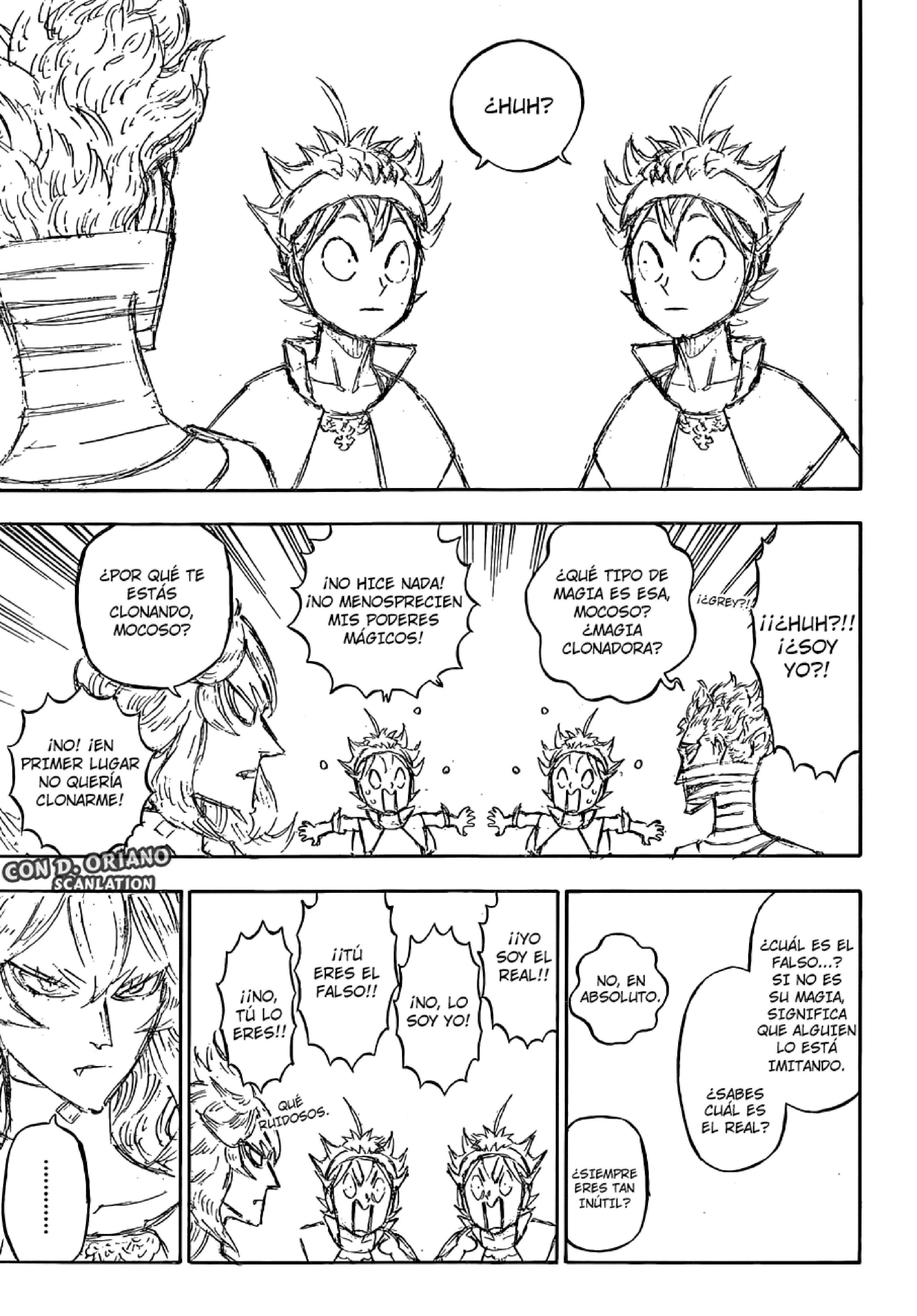 Read black Clover es Manga Online