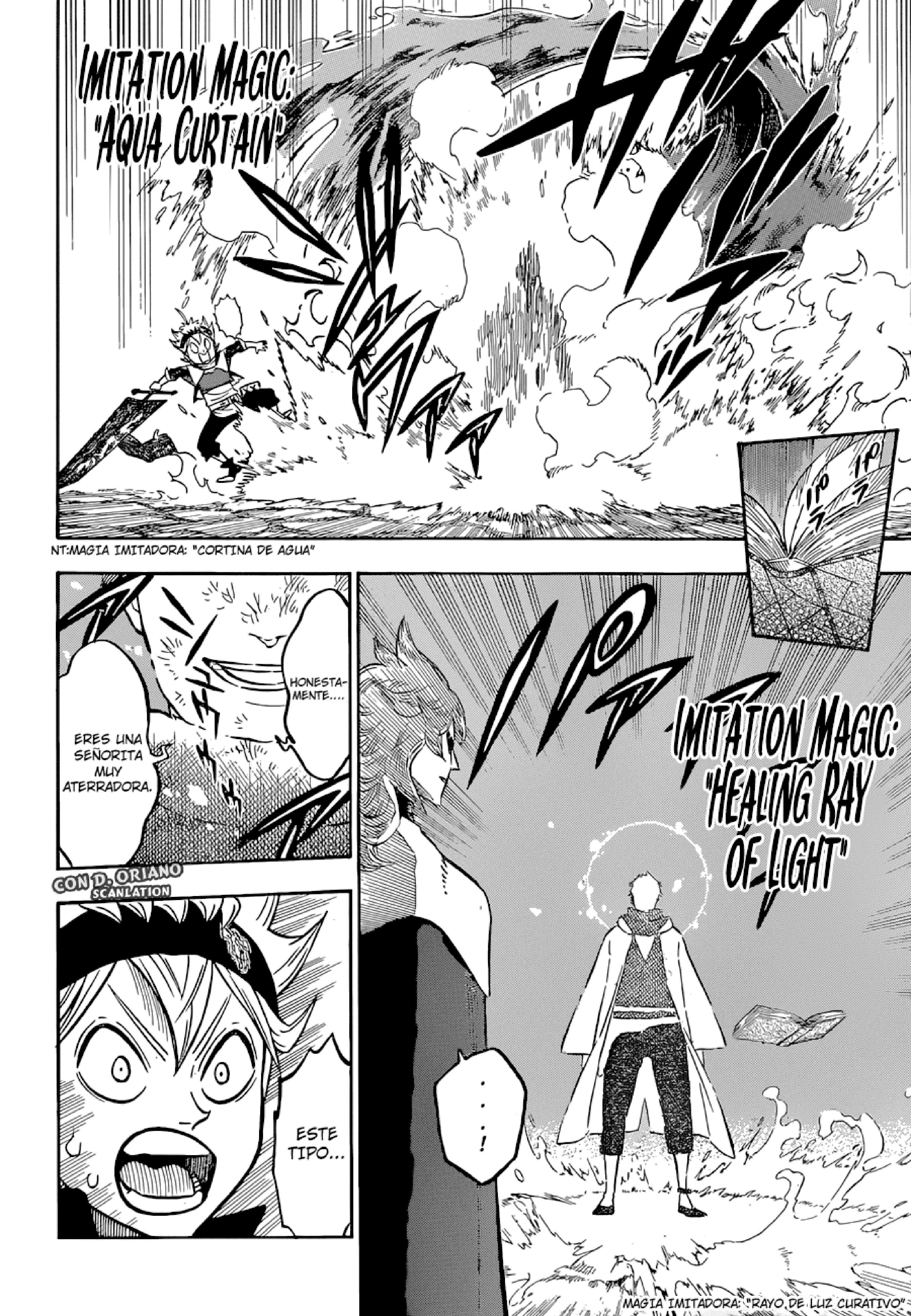 Read black Clover es Manga Online
