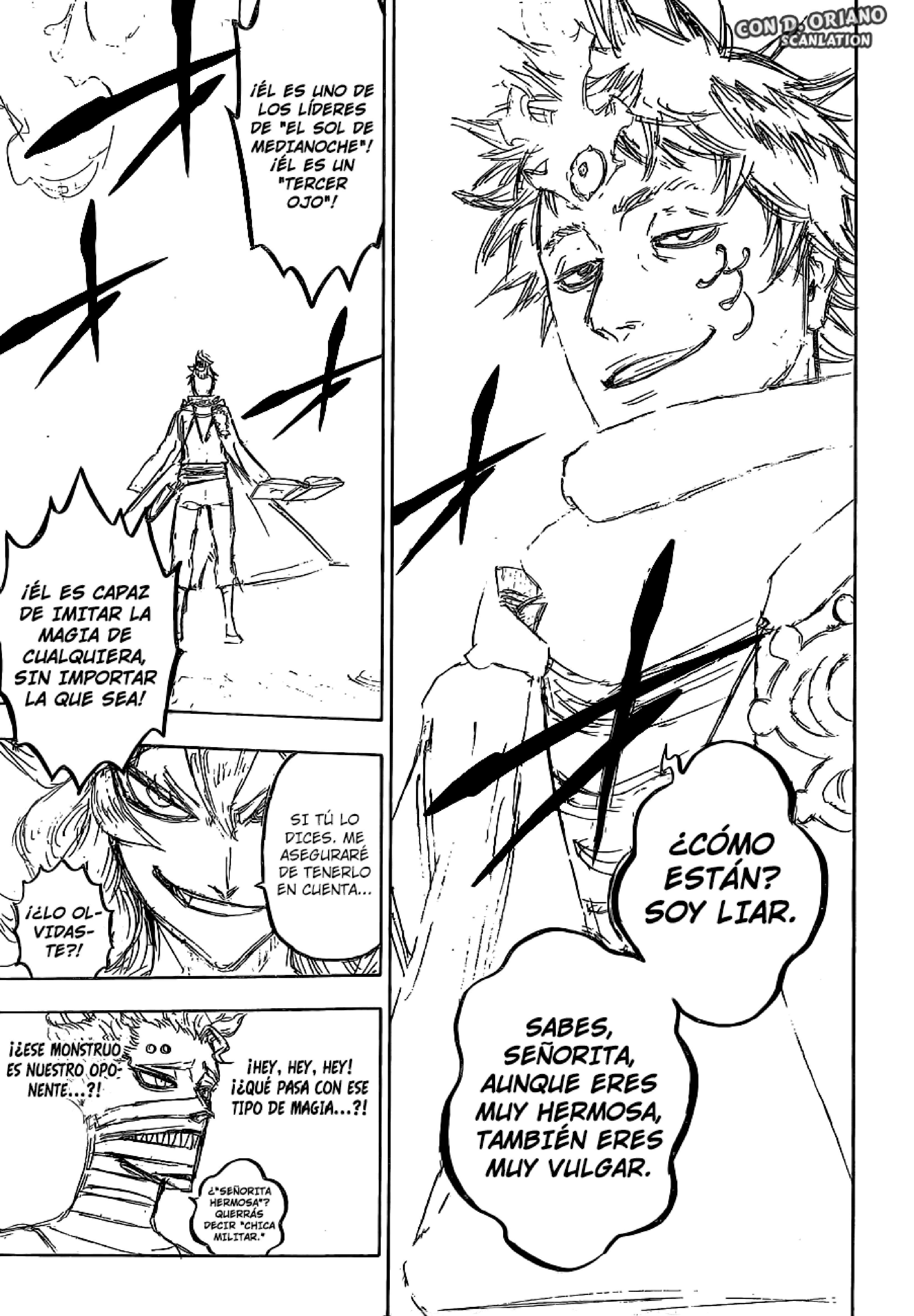 Read black Clover es Manga Online