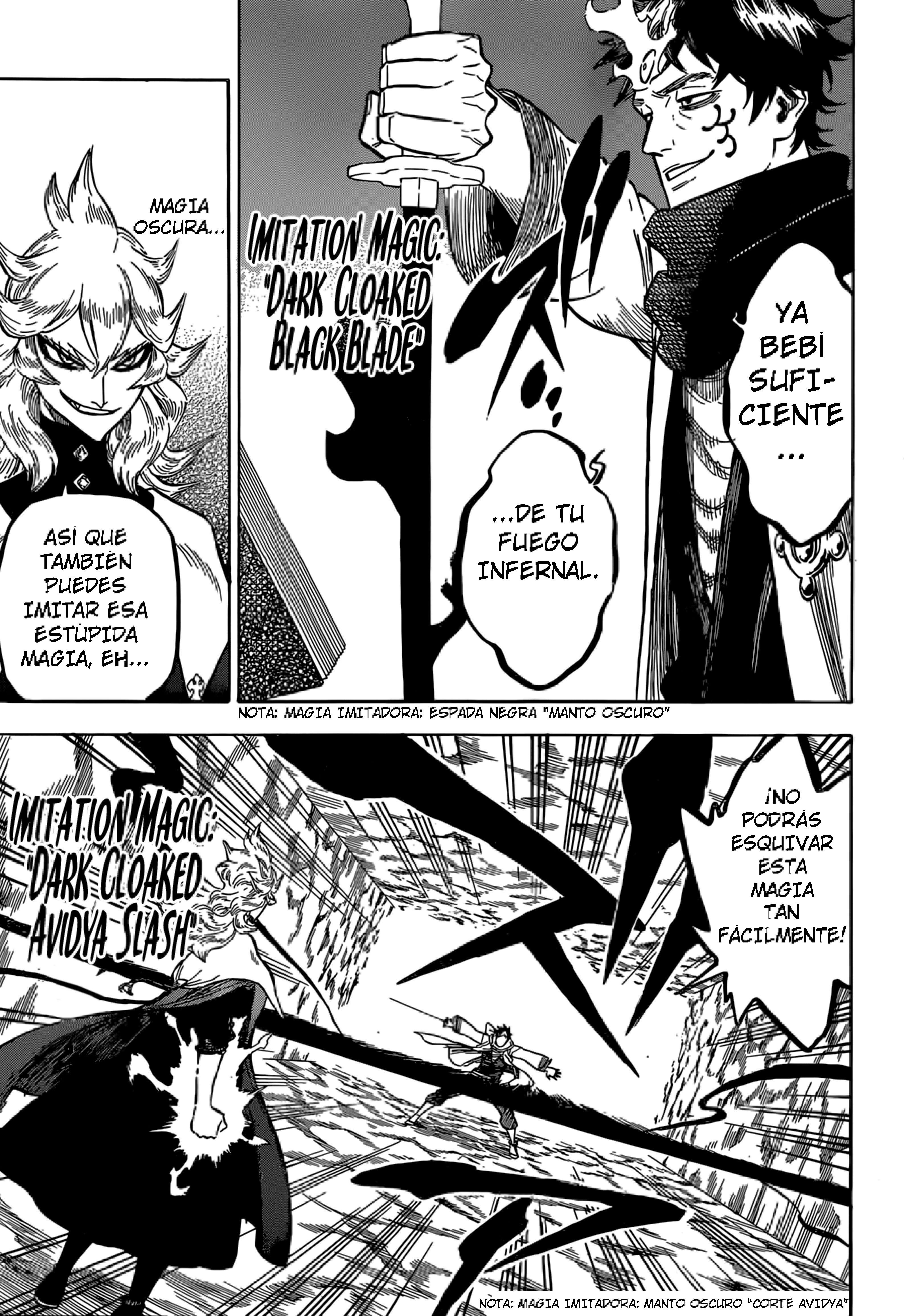 Read black Clover es Manga Online