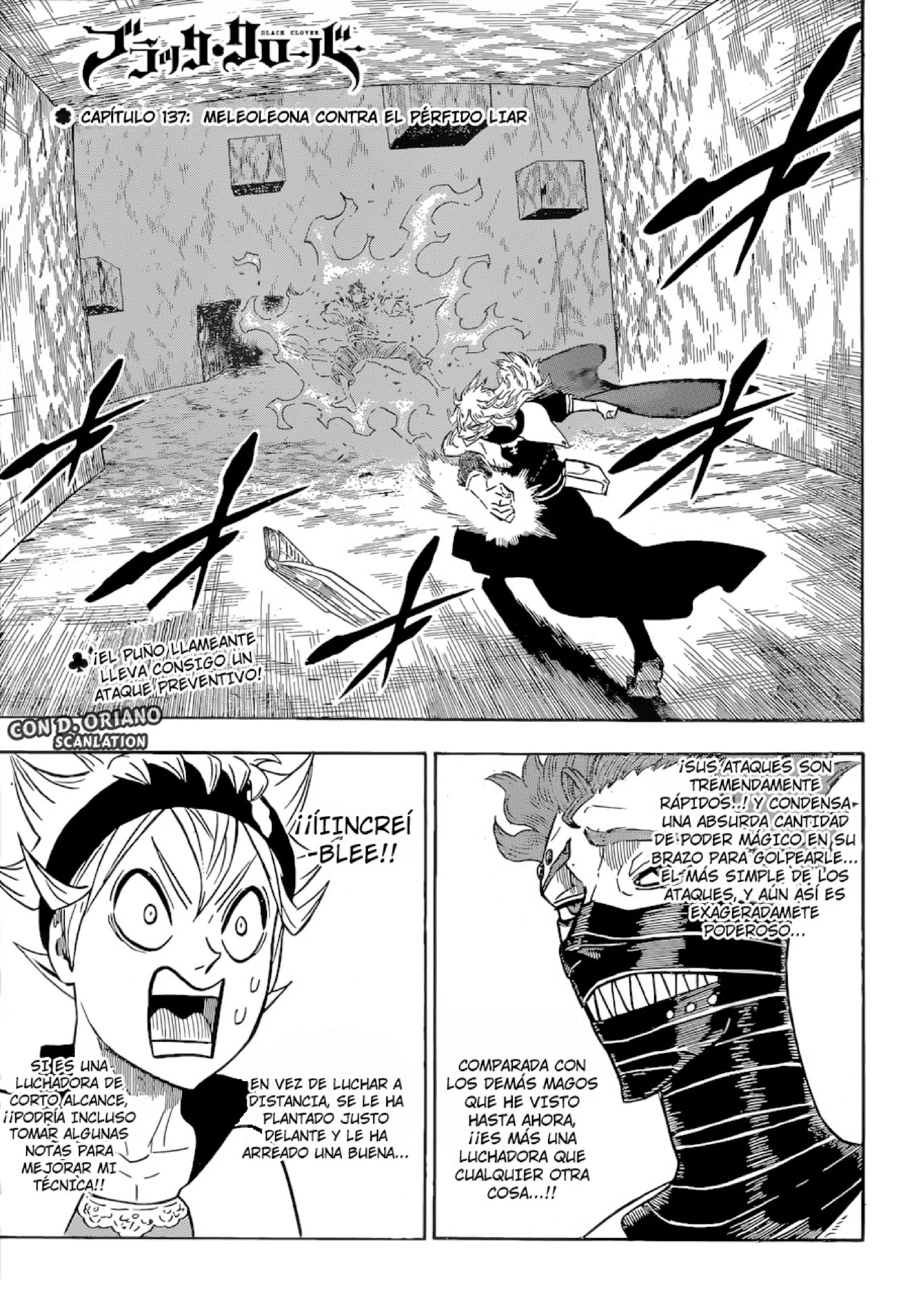 Read black Clover es Manga Online