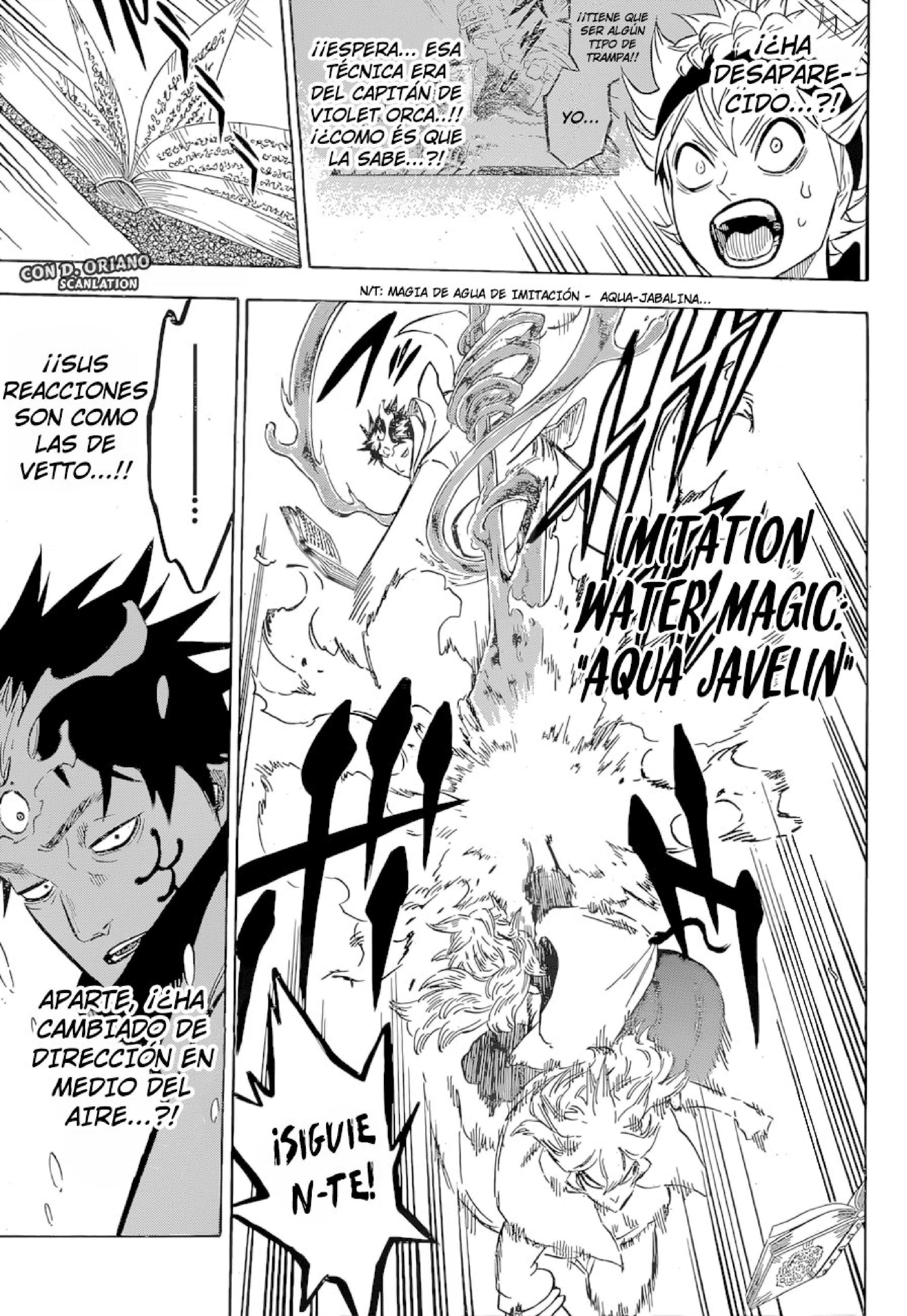 Read black Clover es Manga Online
