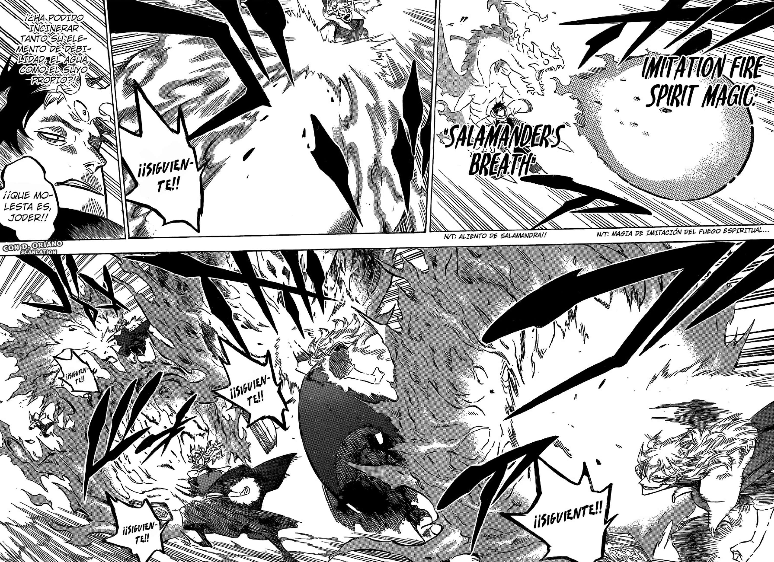 Read black Clover es Manga Online