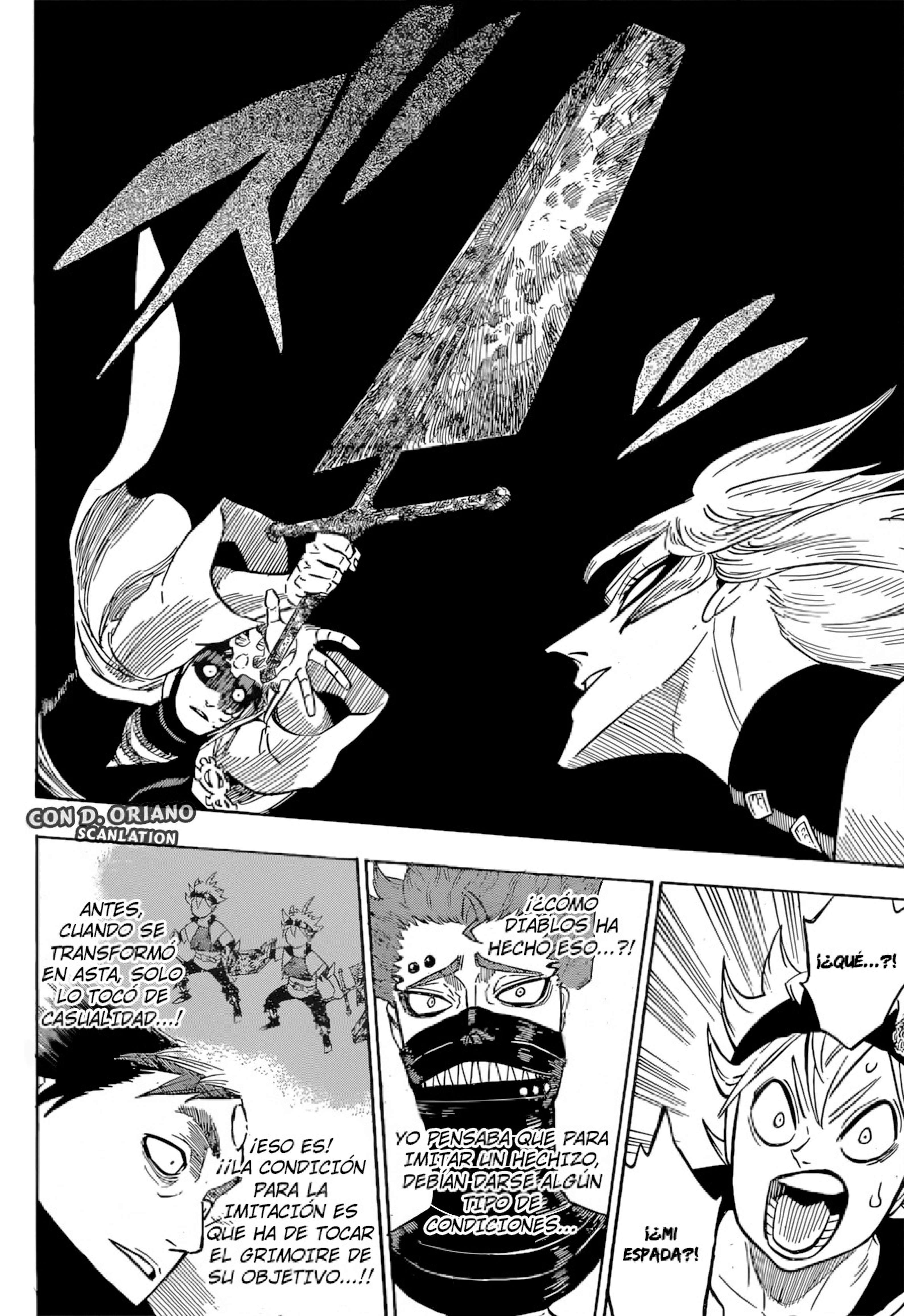 Read black Clover es Manga Online
