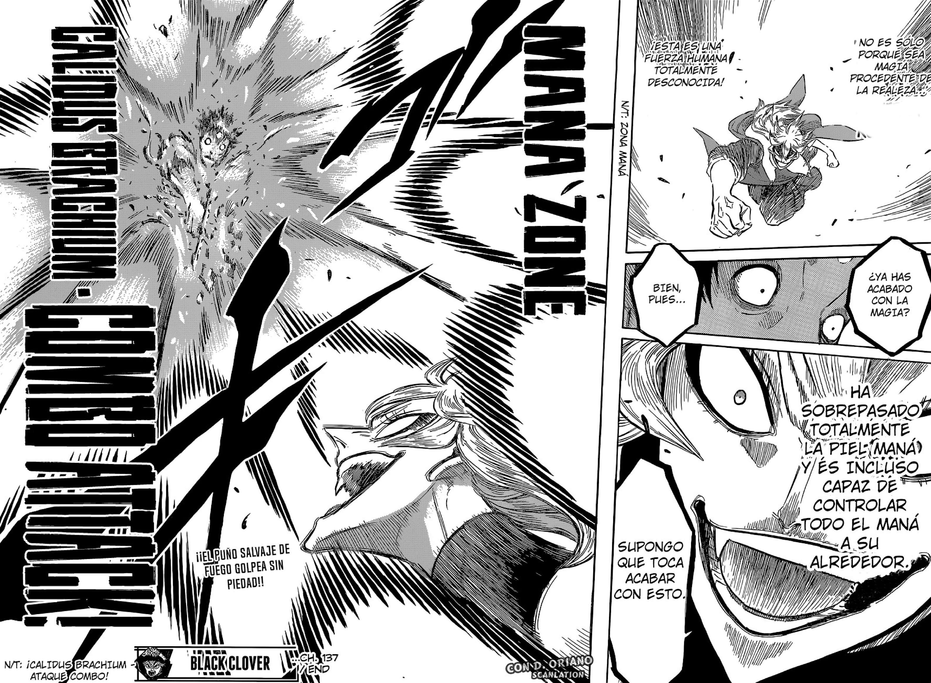 Read black Clover es Manga Online