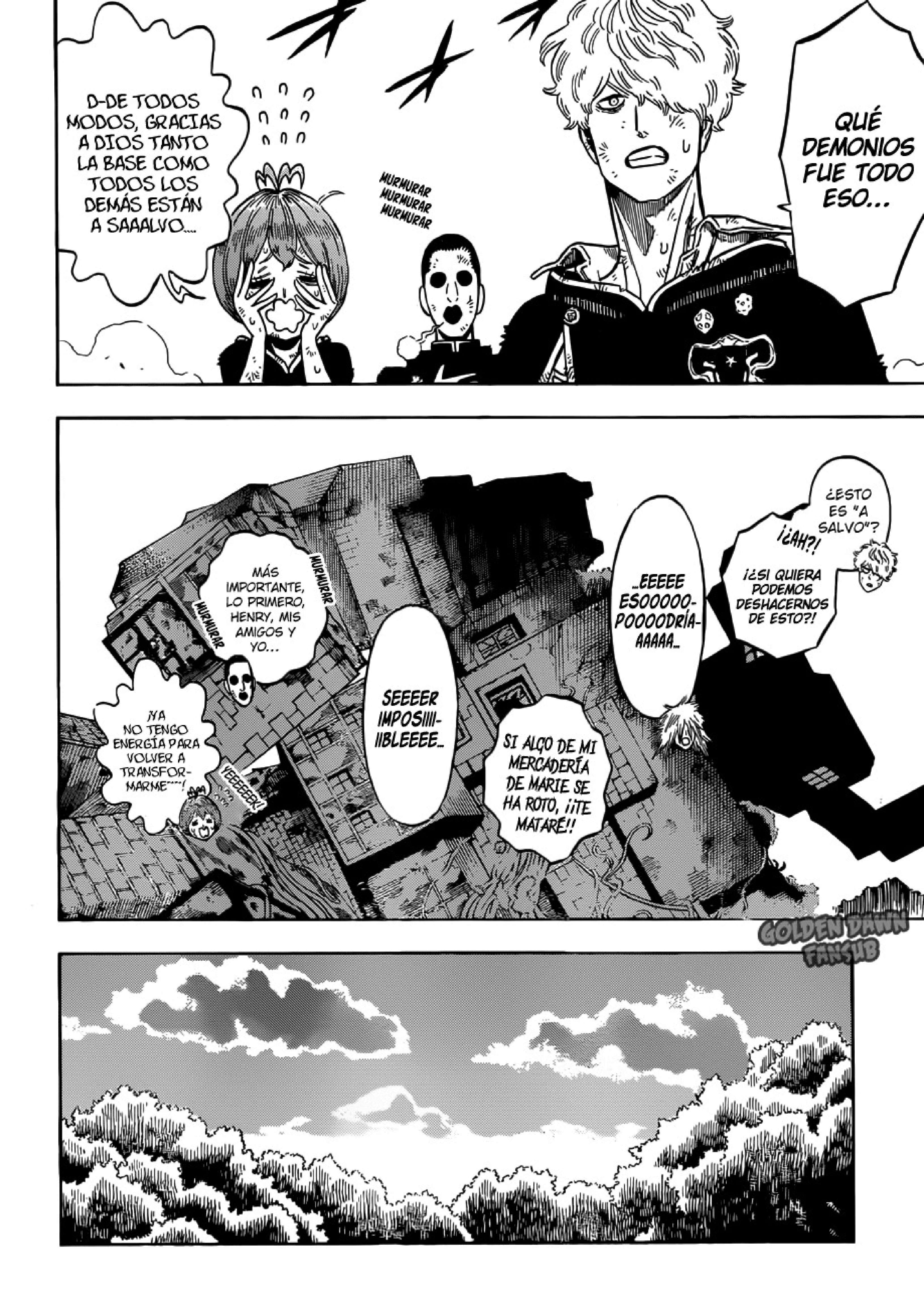 Read black Clover es Manga Online