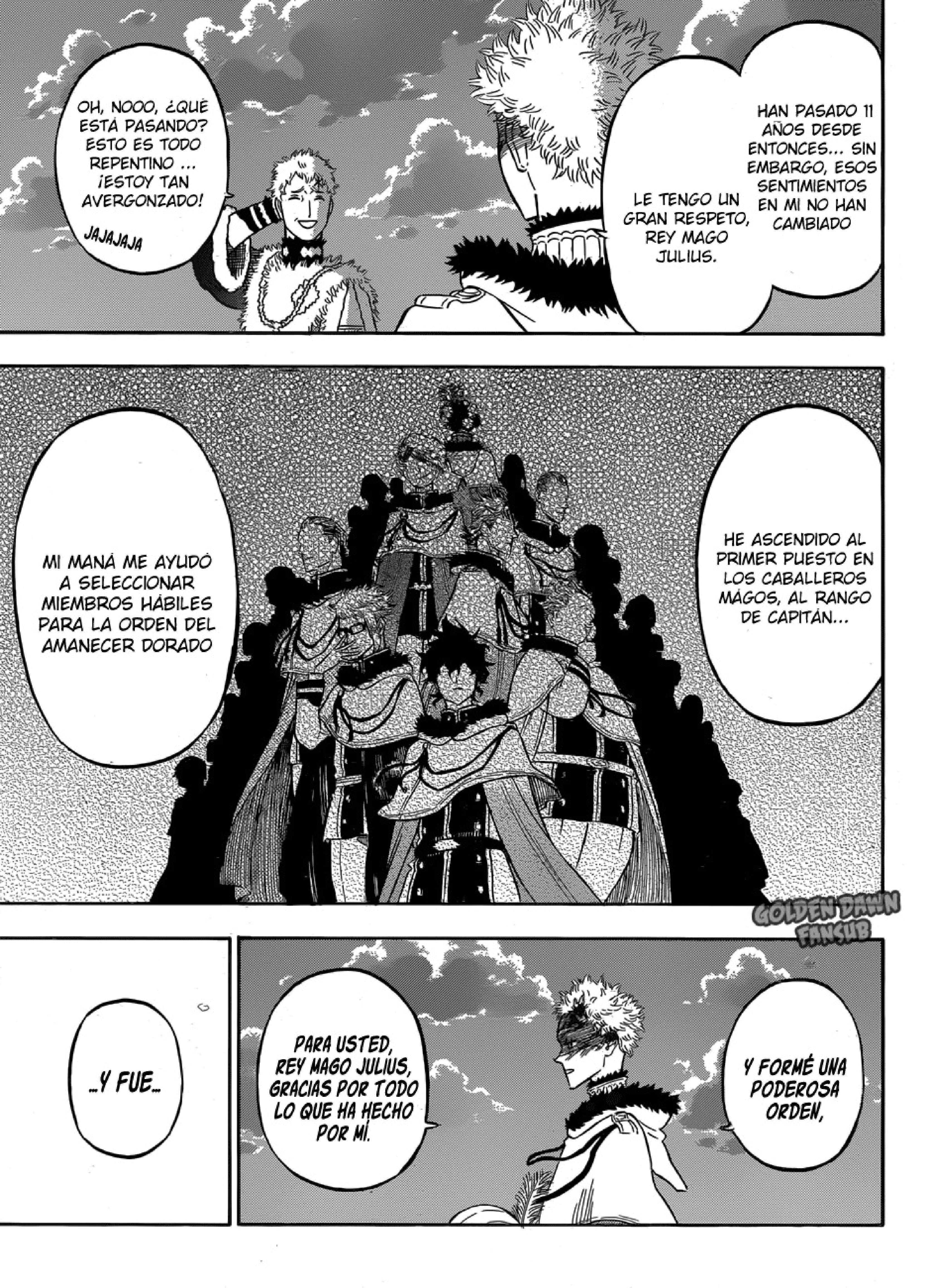 Read black Clover es Manga Online