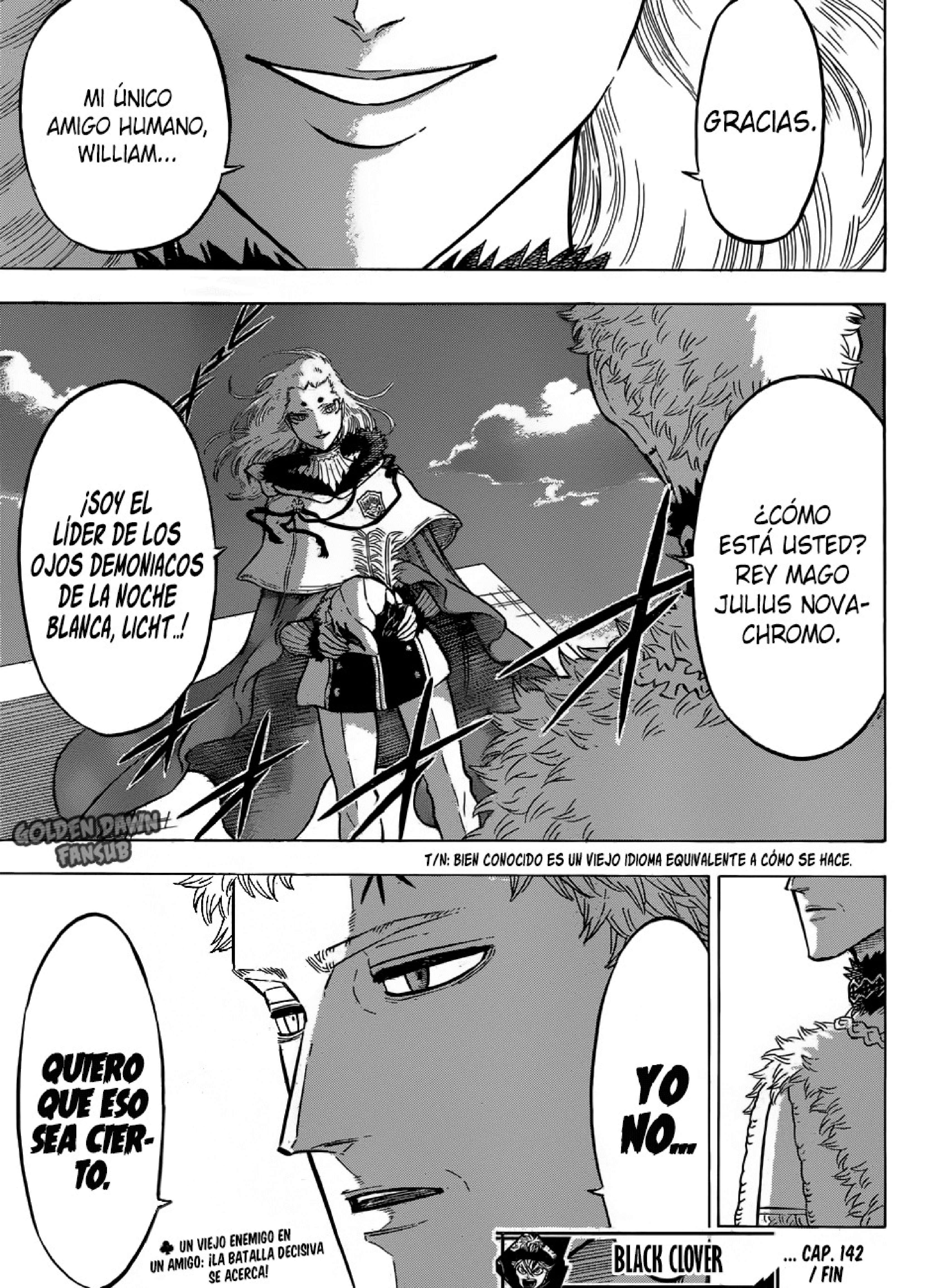 Read black Clover es Manga Online