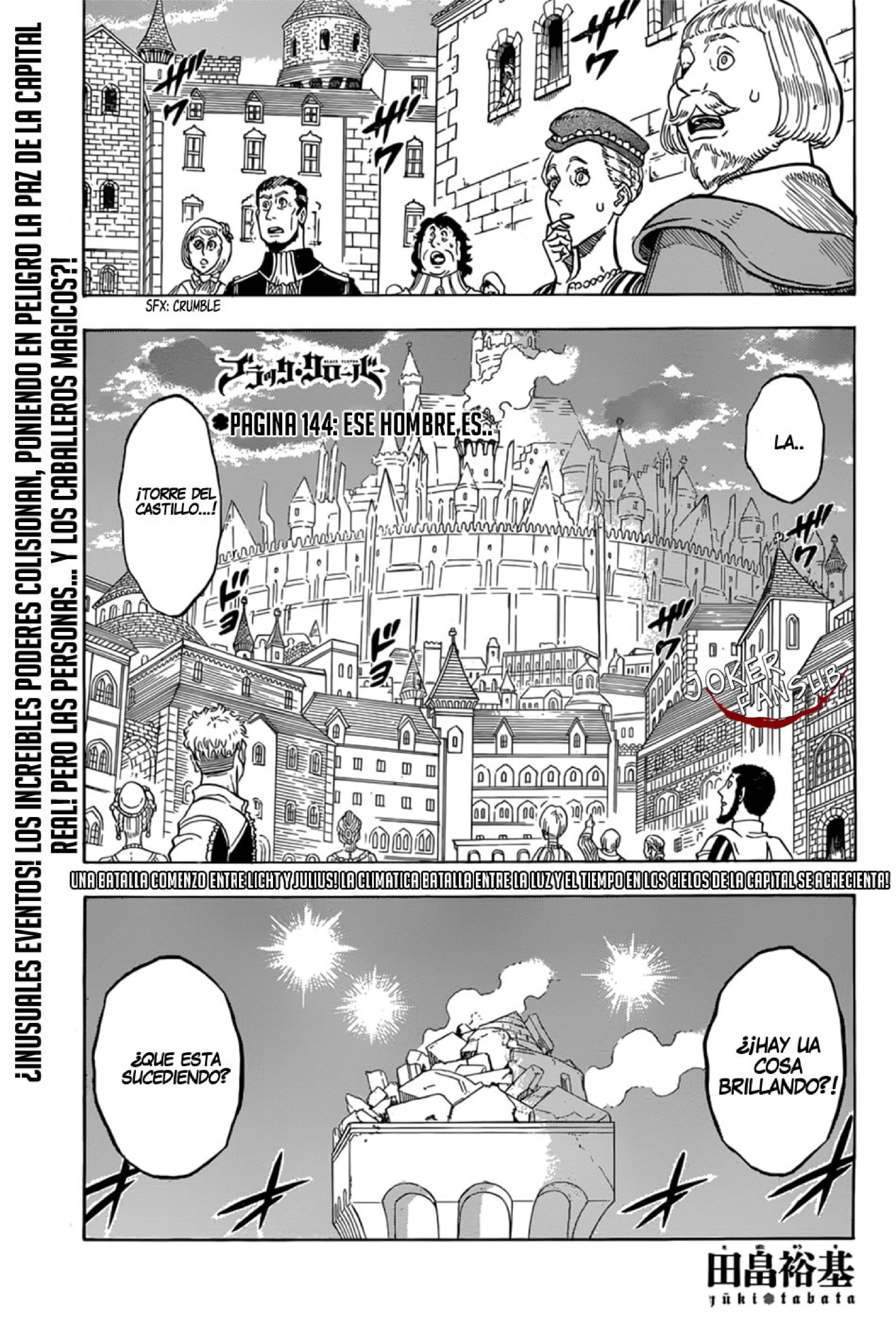 Read black Clover es Manga Online