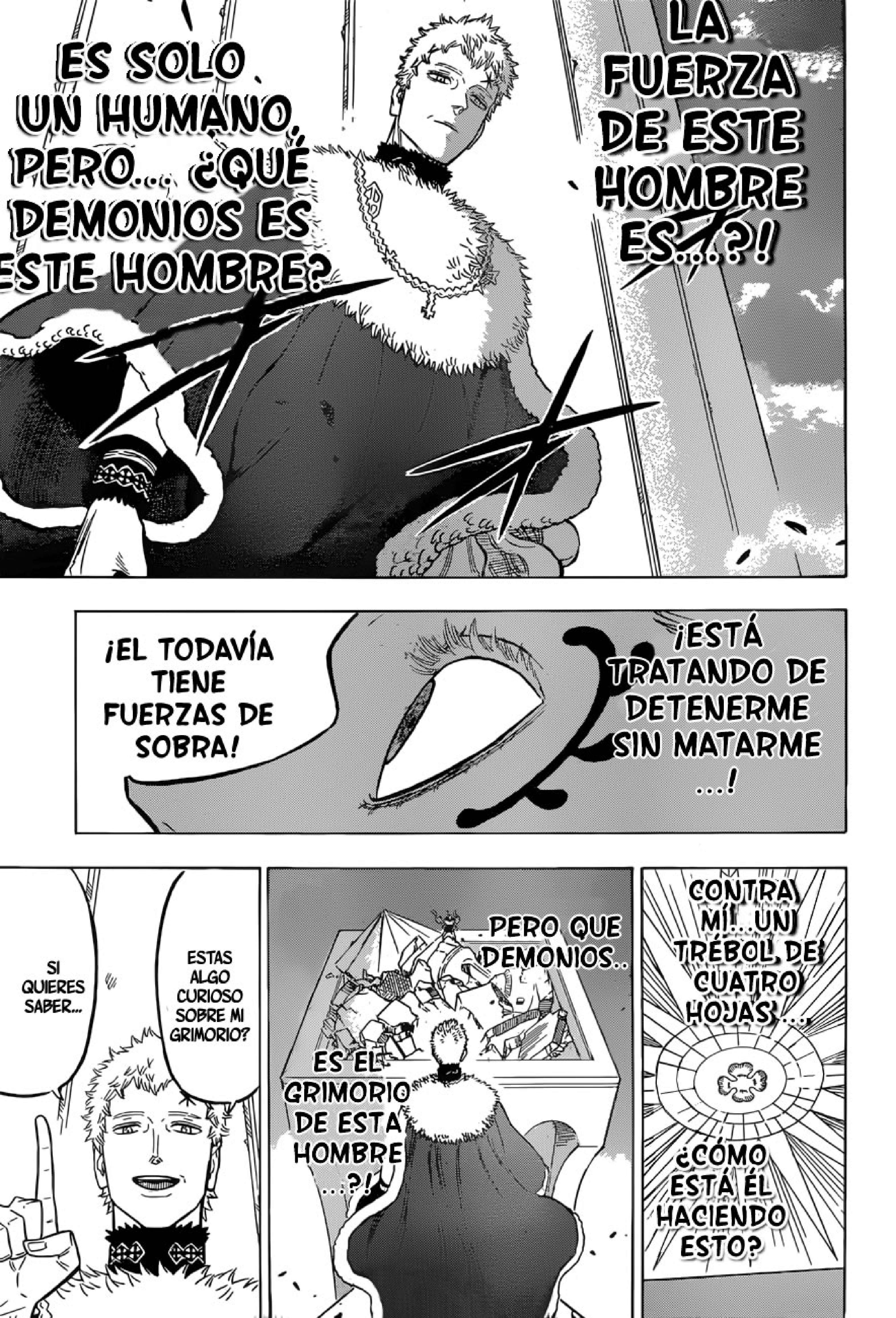 Read black Clover es Manga Online