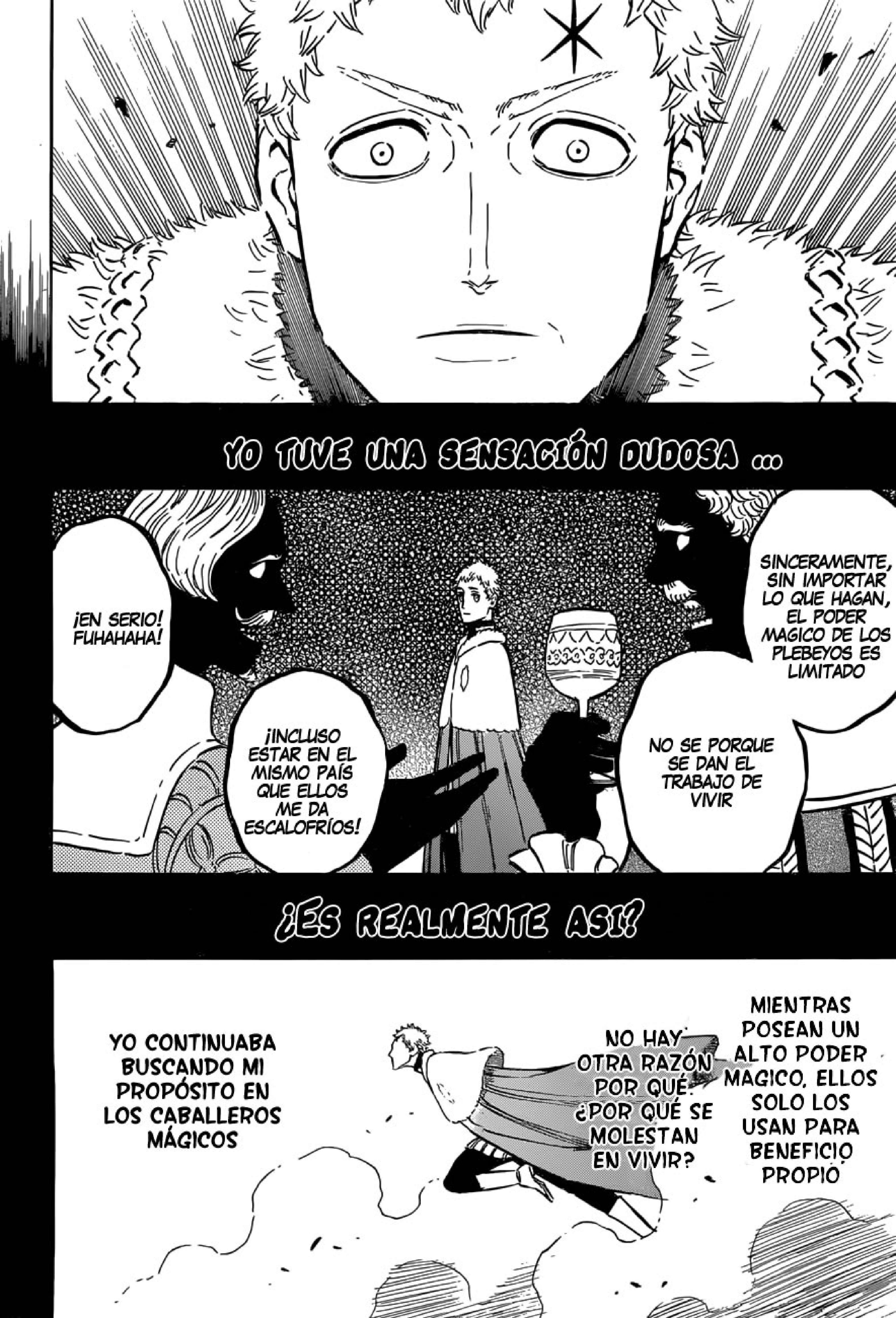 Read black Clover es Manga Online