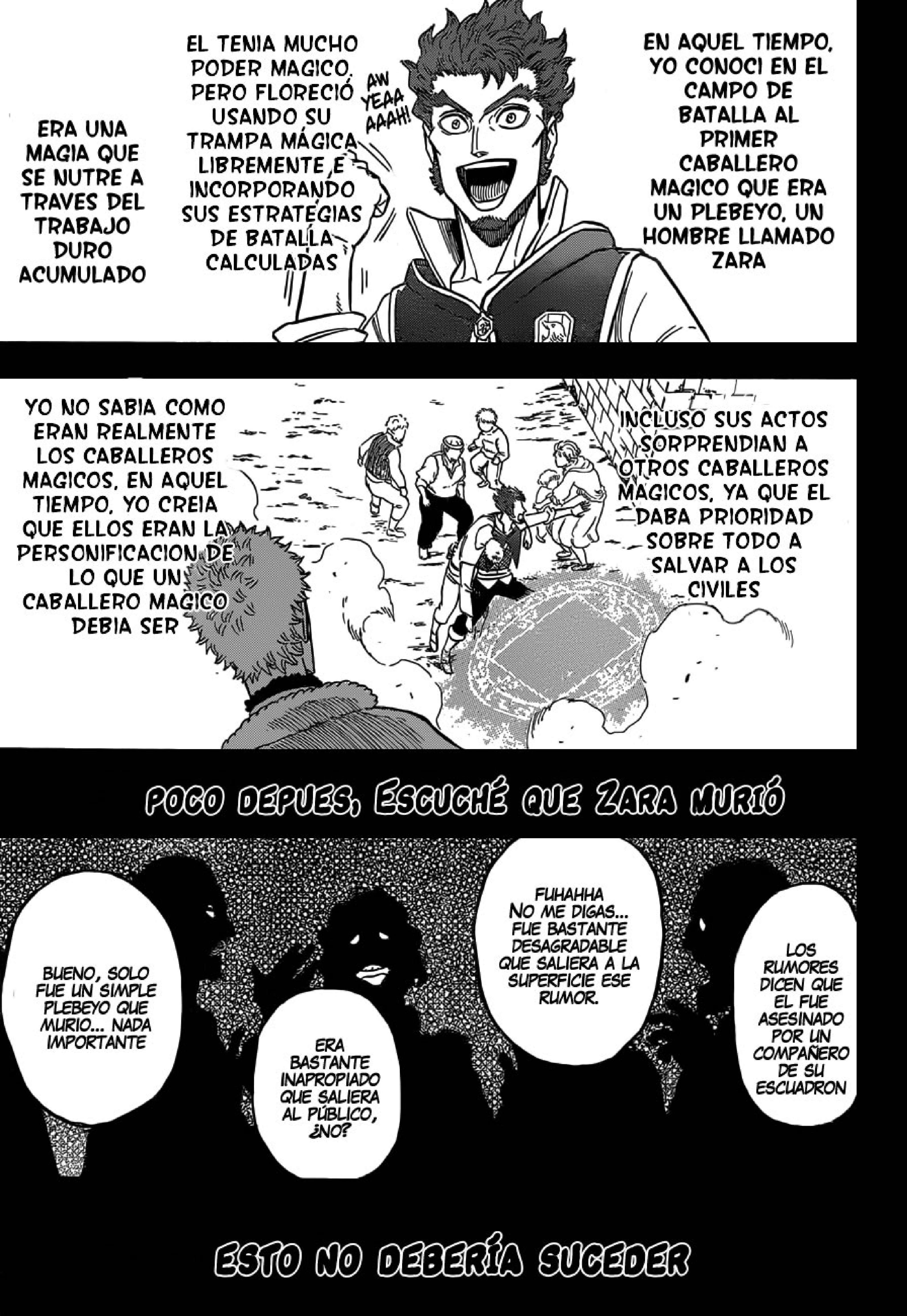 Read black Clover es Manga Online
