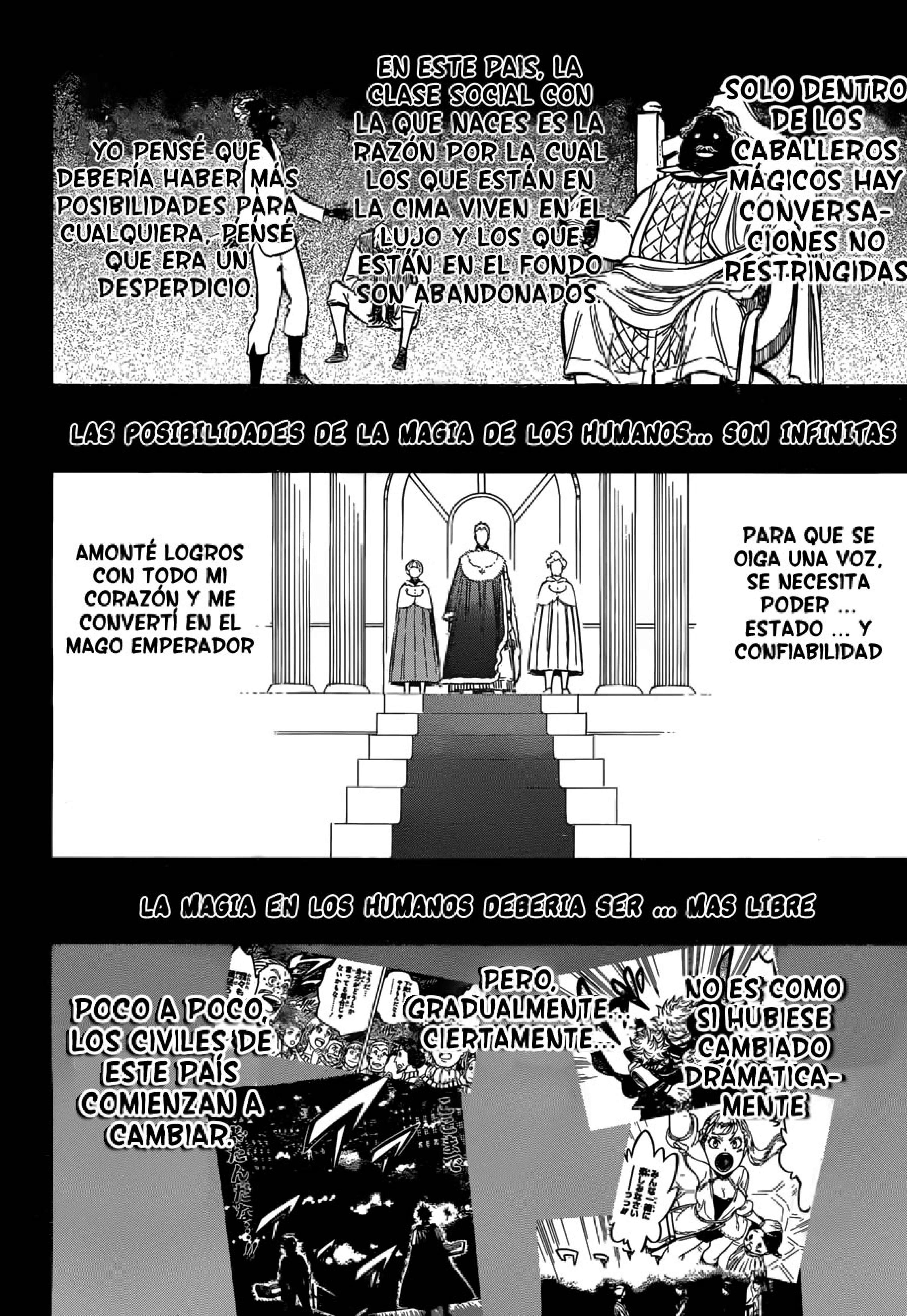 Read black Clover es Manga Online