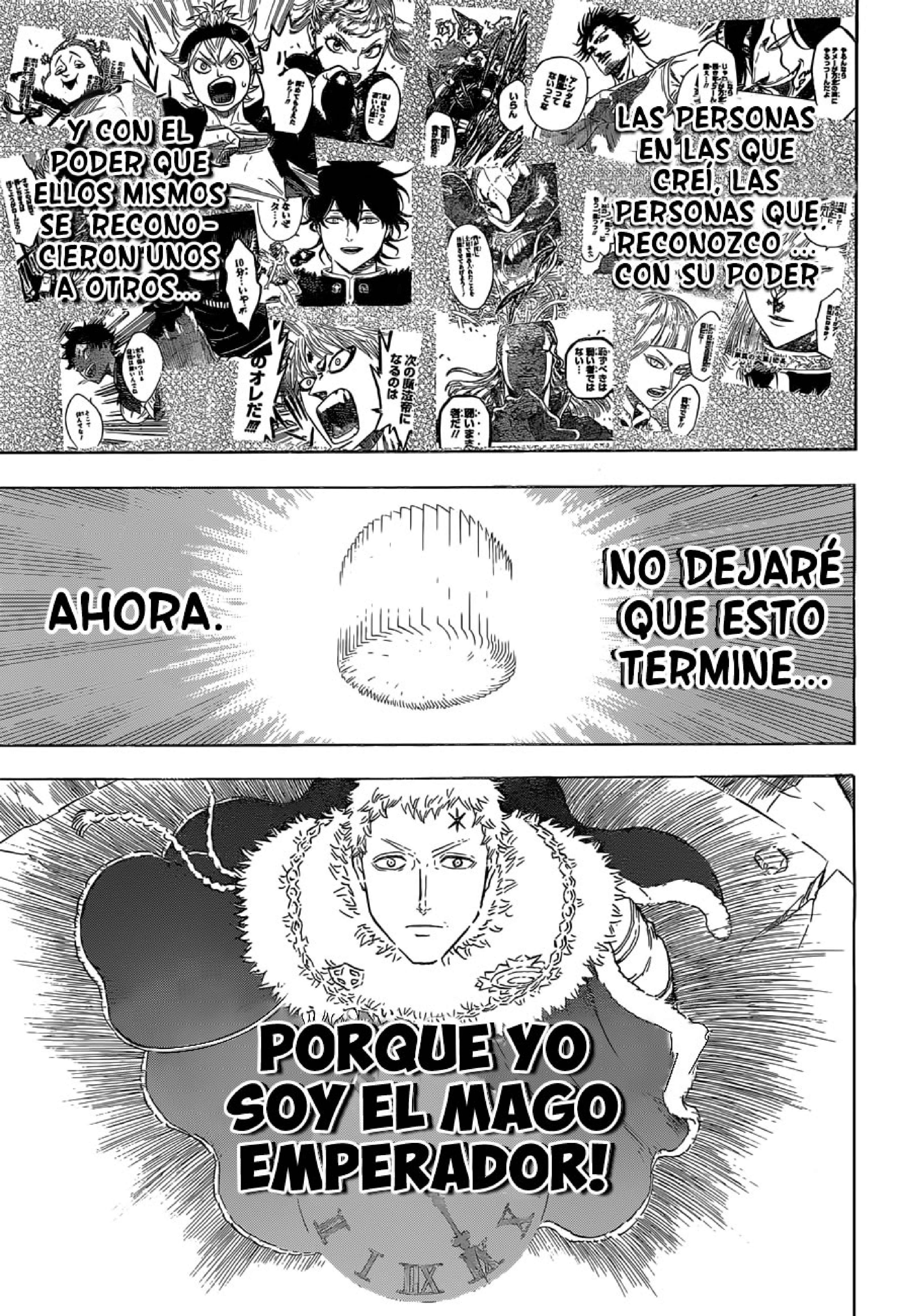 Read black Clover es Manga Online
